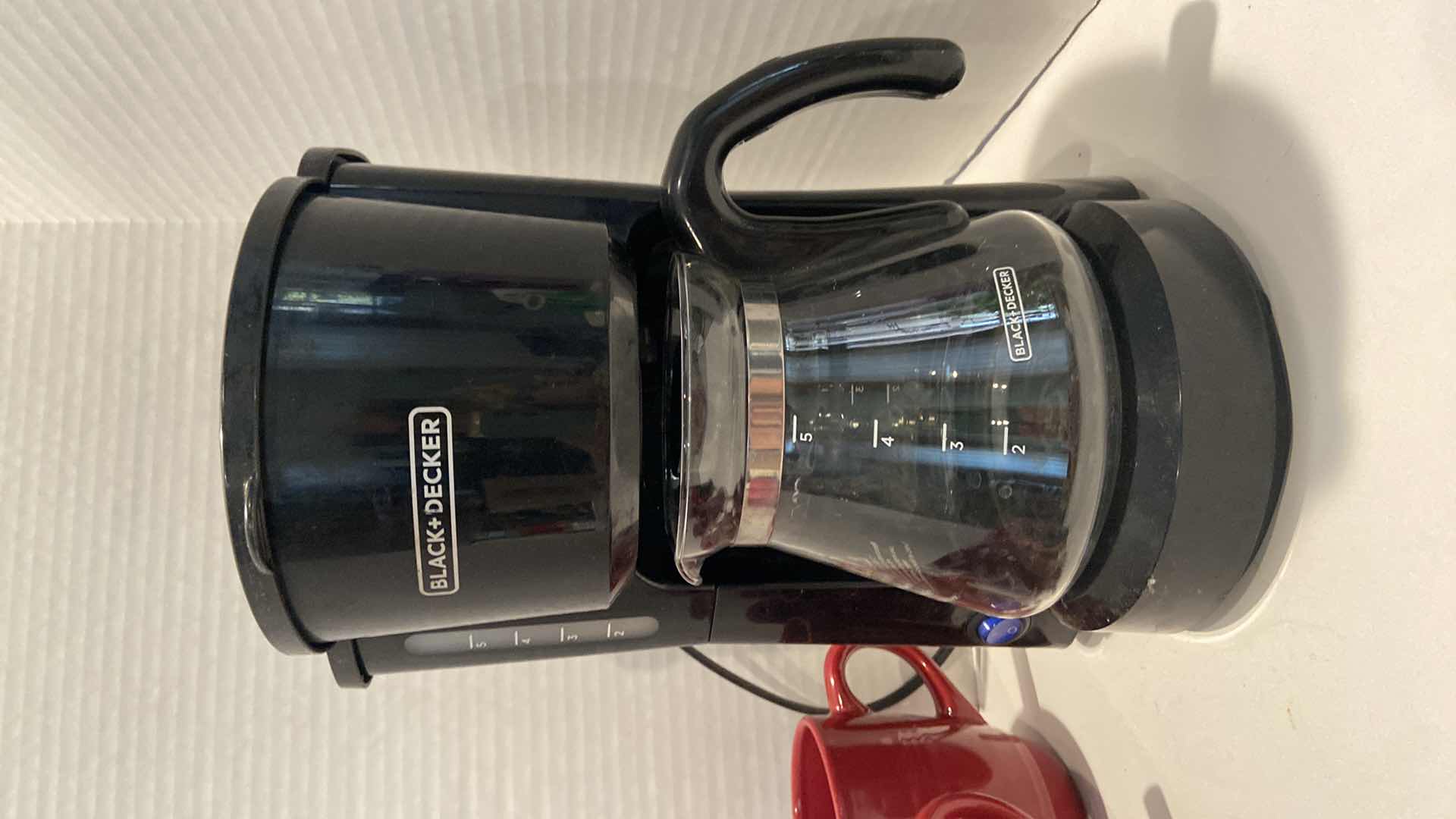 Photo 1 of COFFEE MAKER AND MUGS