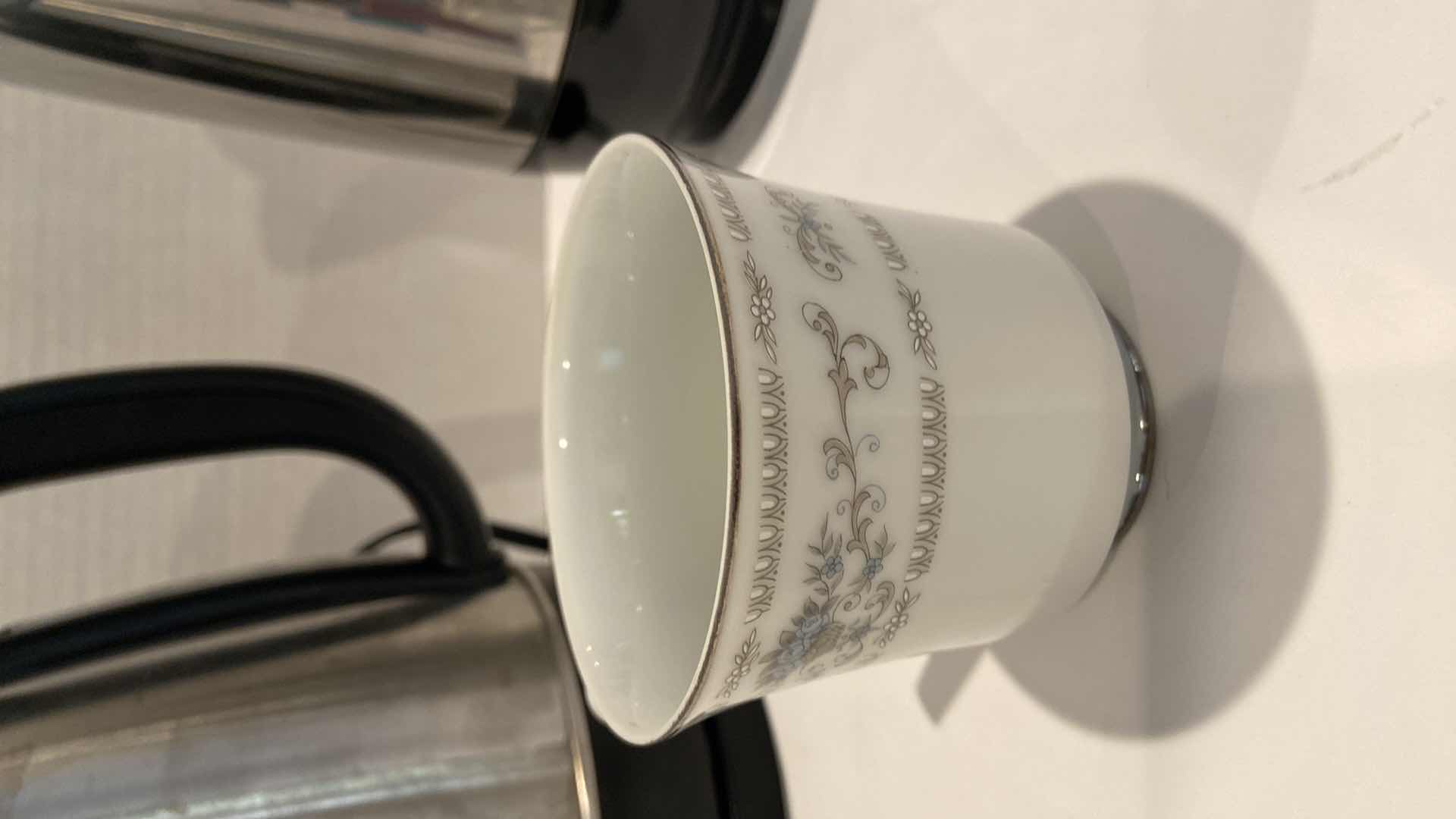 Photo 1 of COFFEE MAKERS AND PORCELAIN CUP