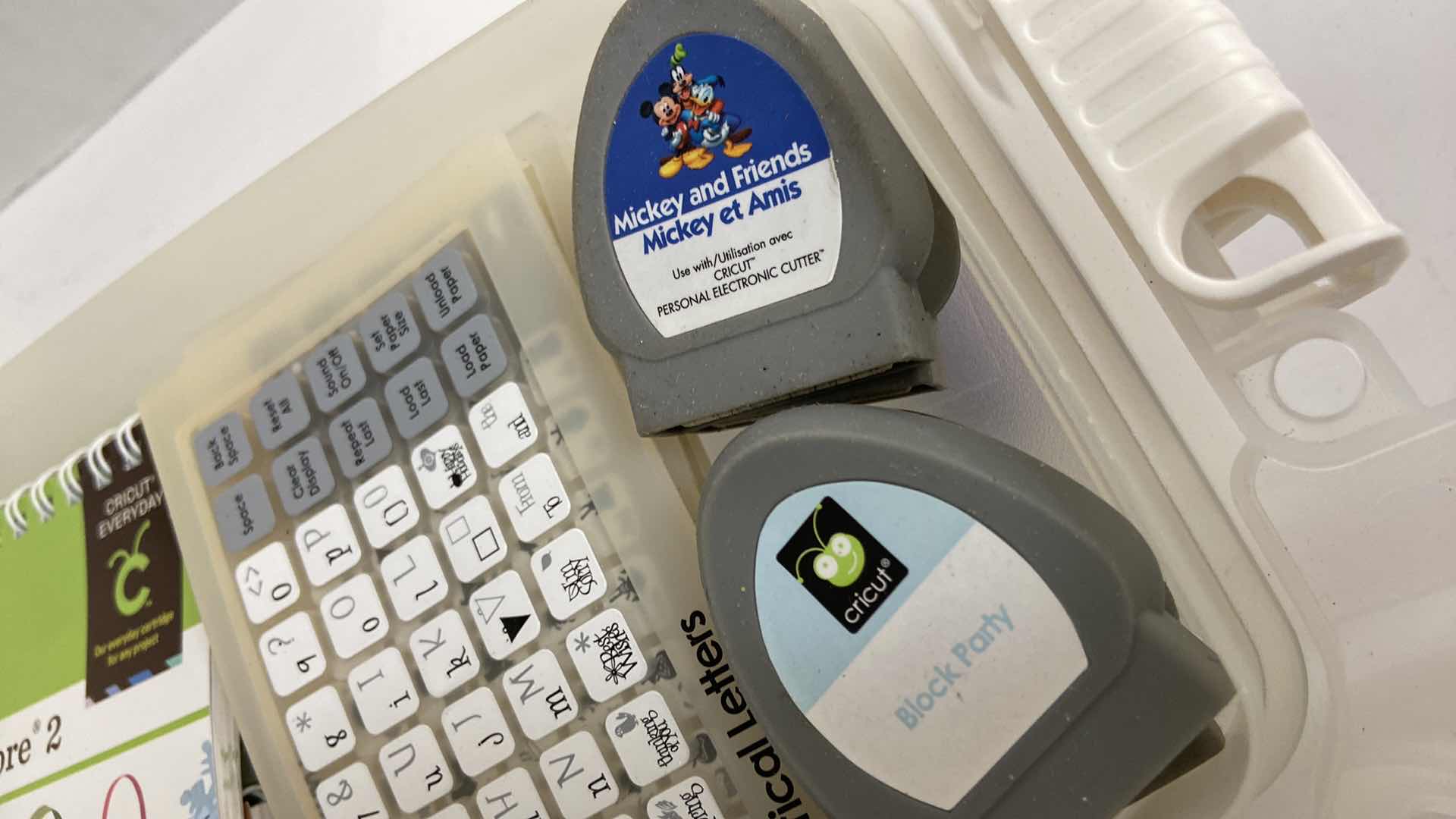 Photo 1 of CRICUT TUB OF ACCESSORIES