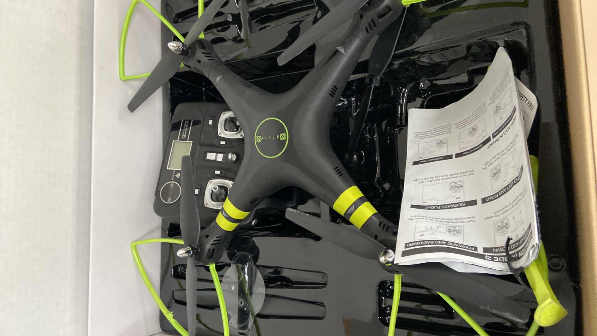 Photo 1 of GALILEO PROTOCOL DRONE --- Missing power supply and phone holder.
