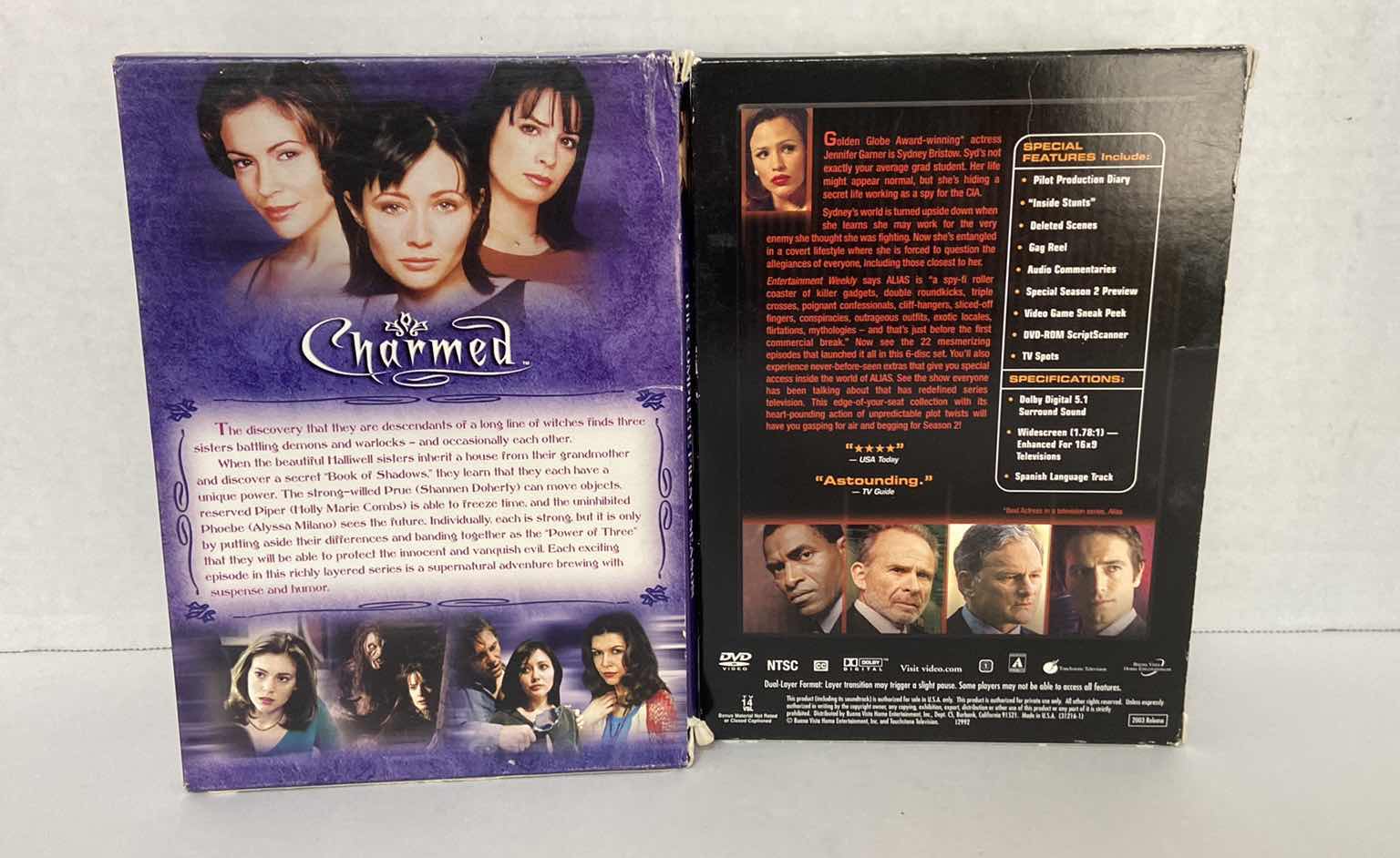 Photo 1 of CHARMED FIRST SEASON SET AND ALIAS FIRST SEASON SET