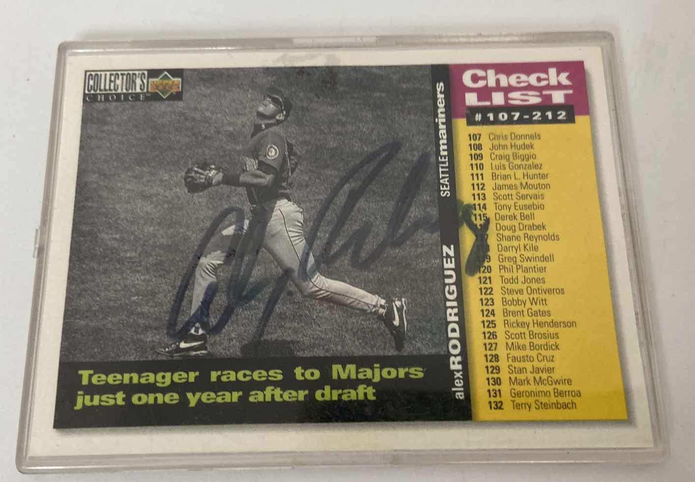 Photo 1 of ALEX RODRIGUEZ SEATTLE MARINERS