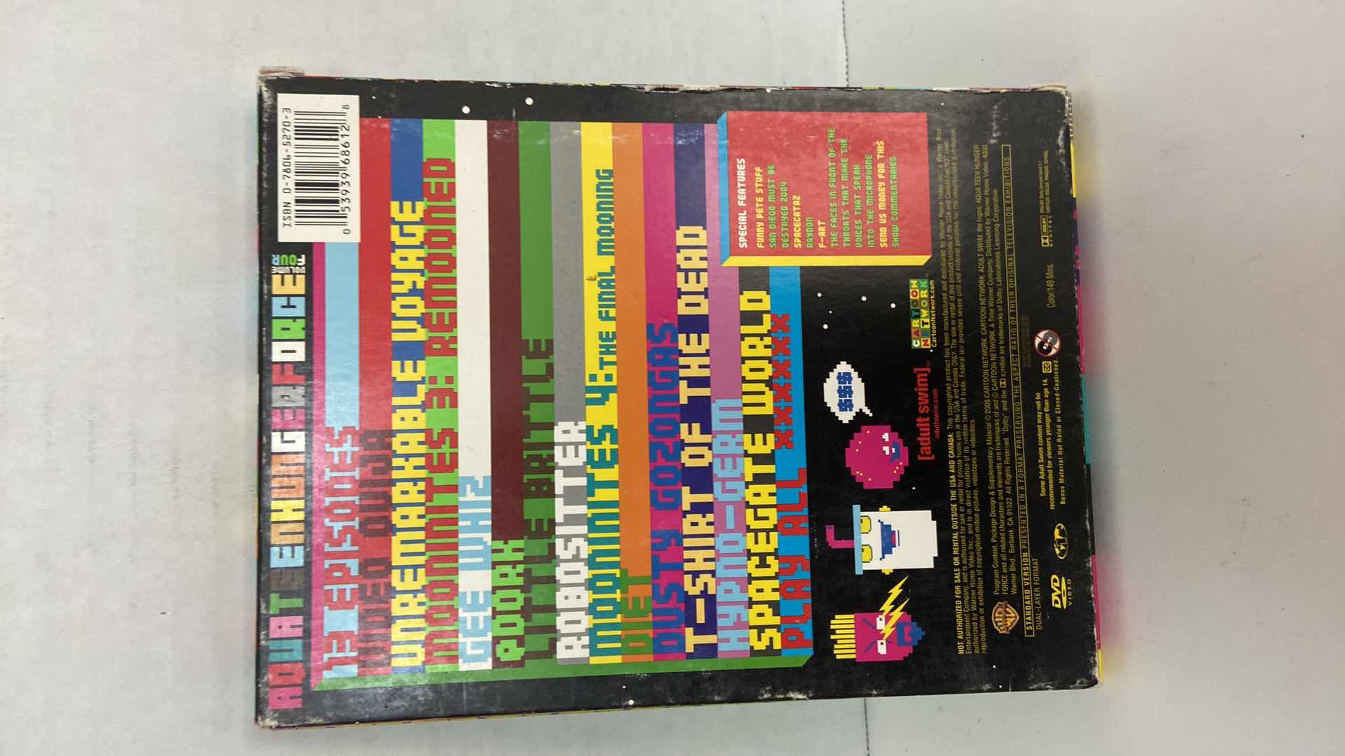 Photo 1 of AQUA TEEN HUNGER FOUR ADULT SWIM