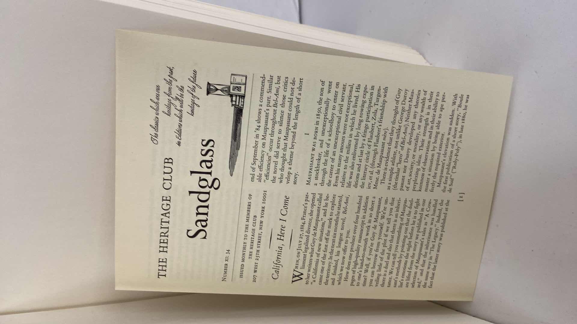 Photo 1 of BEL -AMI BY GUY DE MAUPASSANT HERITAGE PRESS 1968 SLIPCASE