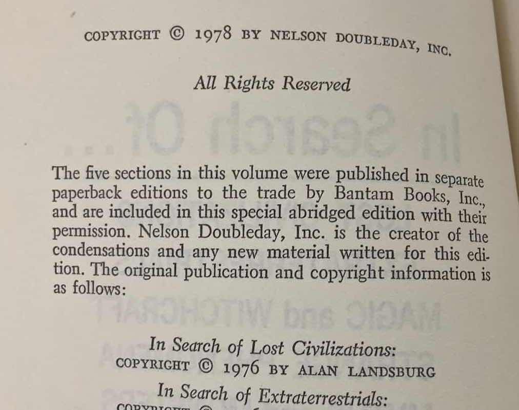 Photo 1 of ALAN LANDSBURG IN SEARCH OF