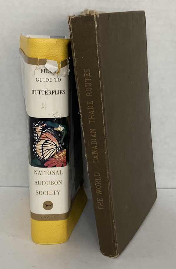Photo 1 of BOOKS THIE FIELD TO BUTTERFLIES AND THE WORLD CANADIAN TRADE ROUTES