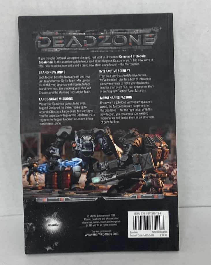 Photo 1 of DEADZONE COMMAND PROTOCOLS ESCALATION