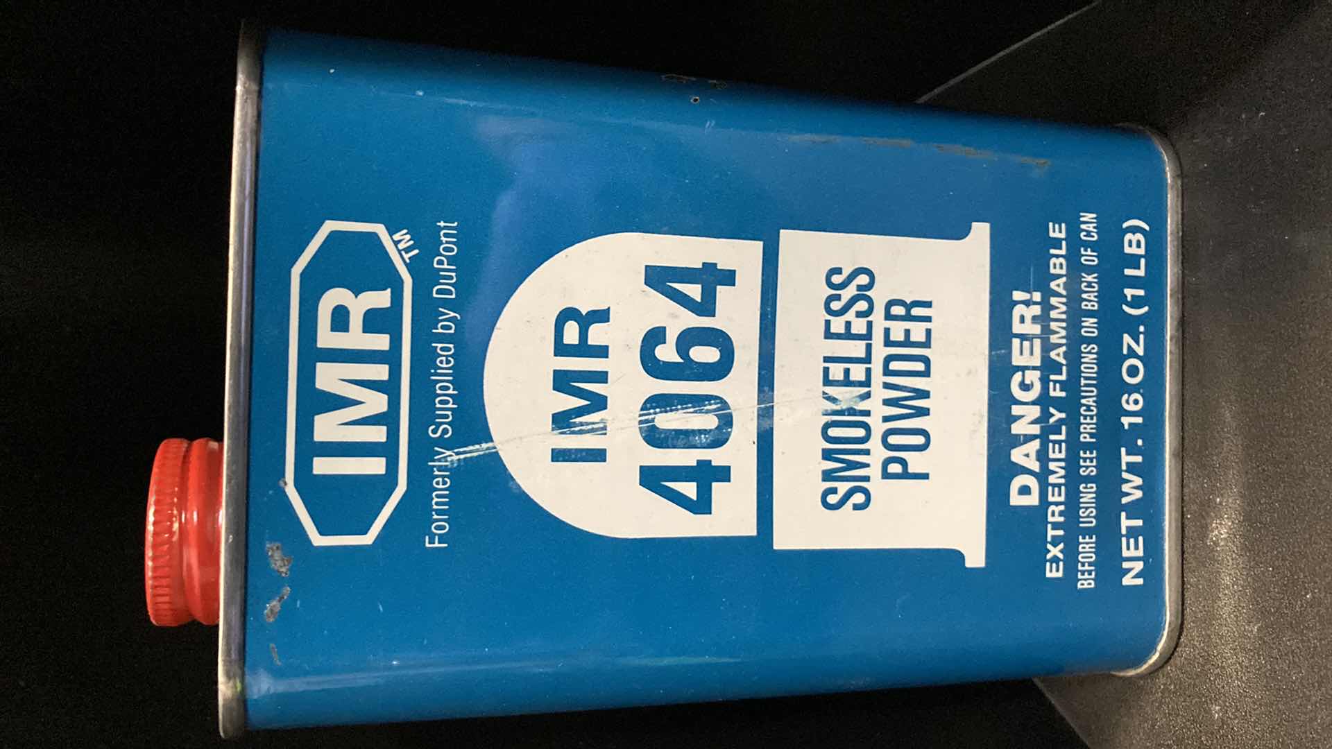 Photo 1 of IMR 4064 SMOKELESS POWER 1LB TIN (FULL)