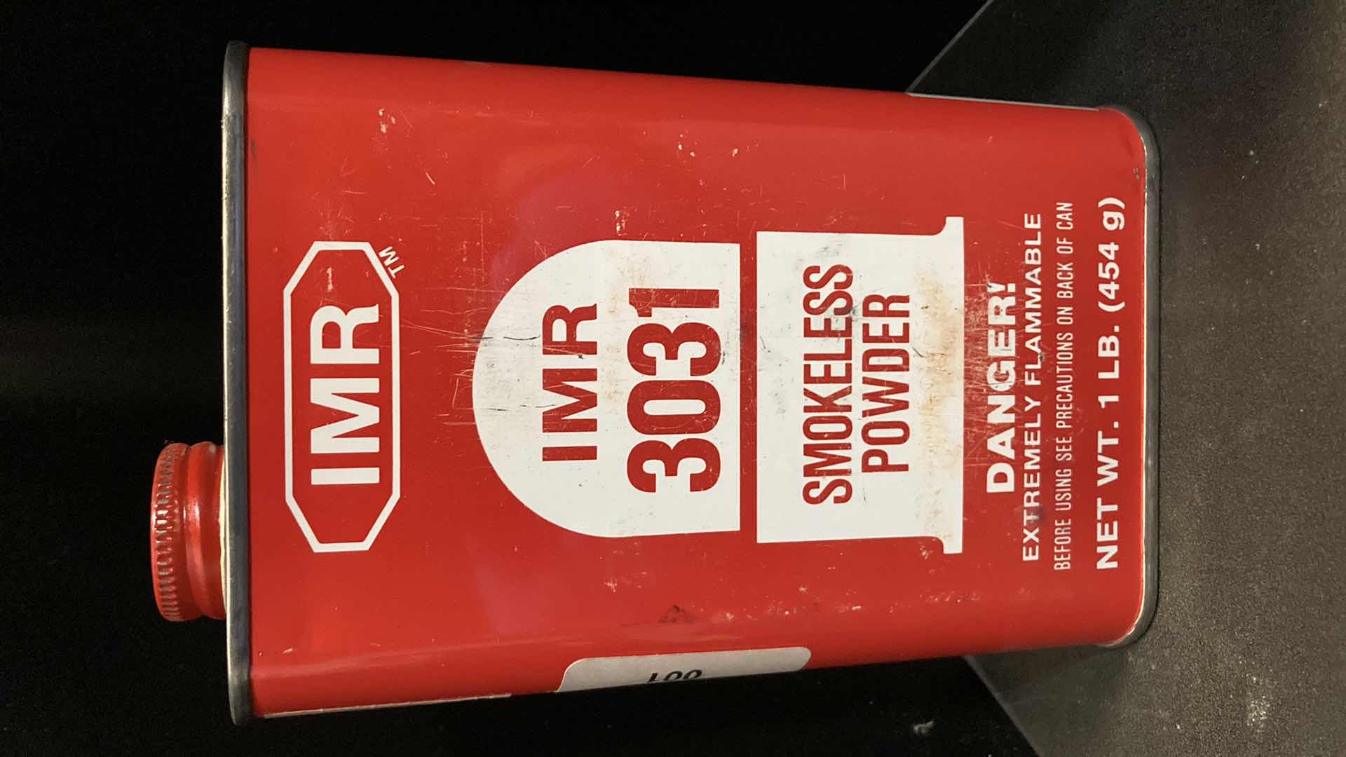 Photo 1 of IMR 3031 SMOKELESS POWER 1LB TIN (FULL)