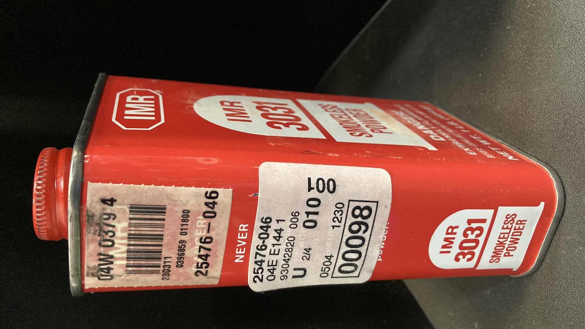 Photo 1 of IMR 3031 SMOKELESS POWER 1LB TIN (FULL)