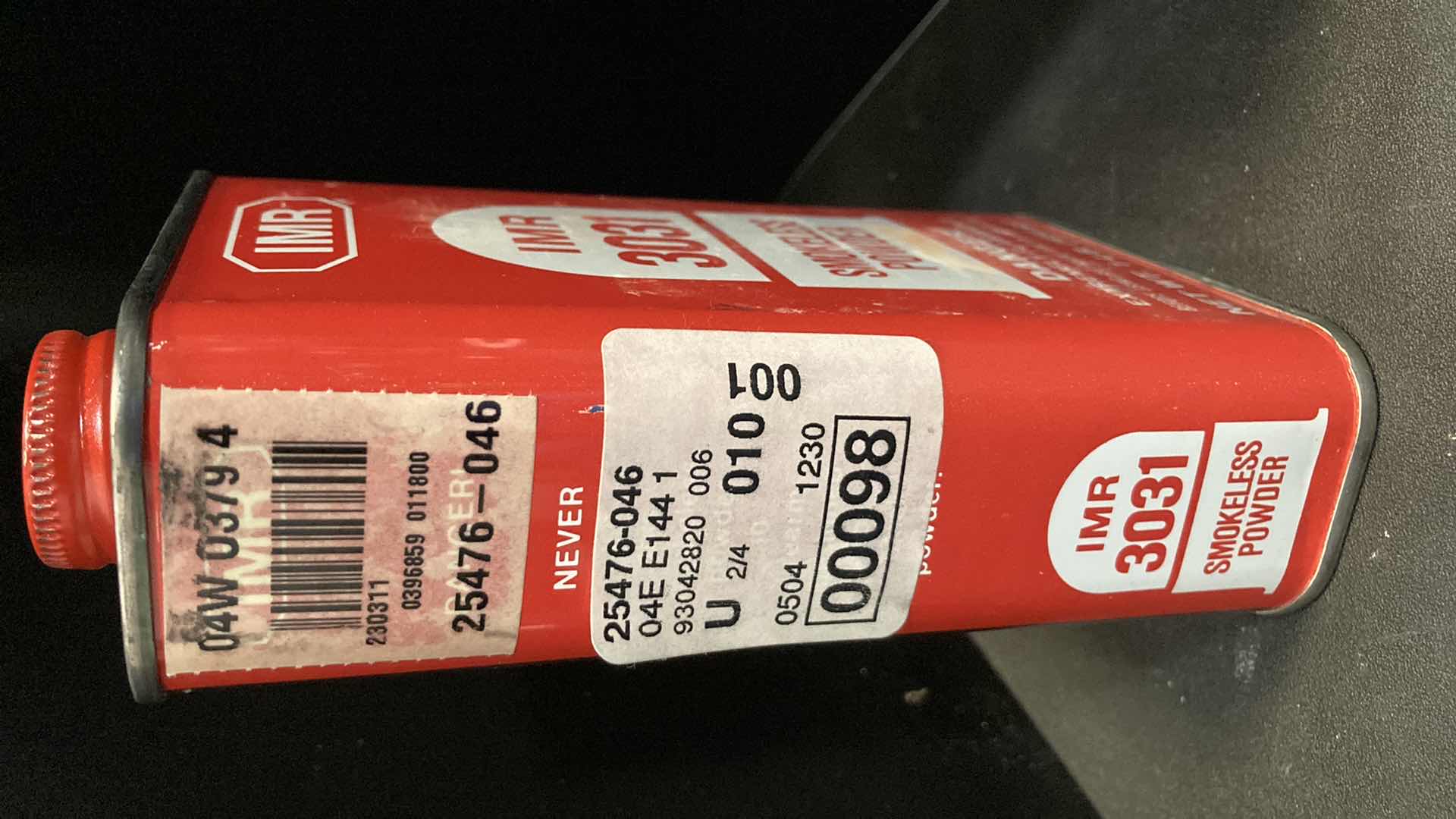 Photo 1 of IMR 3031 SMOKELESS POWER 1LB TIN (FULL)