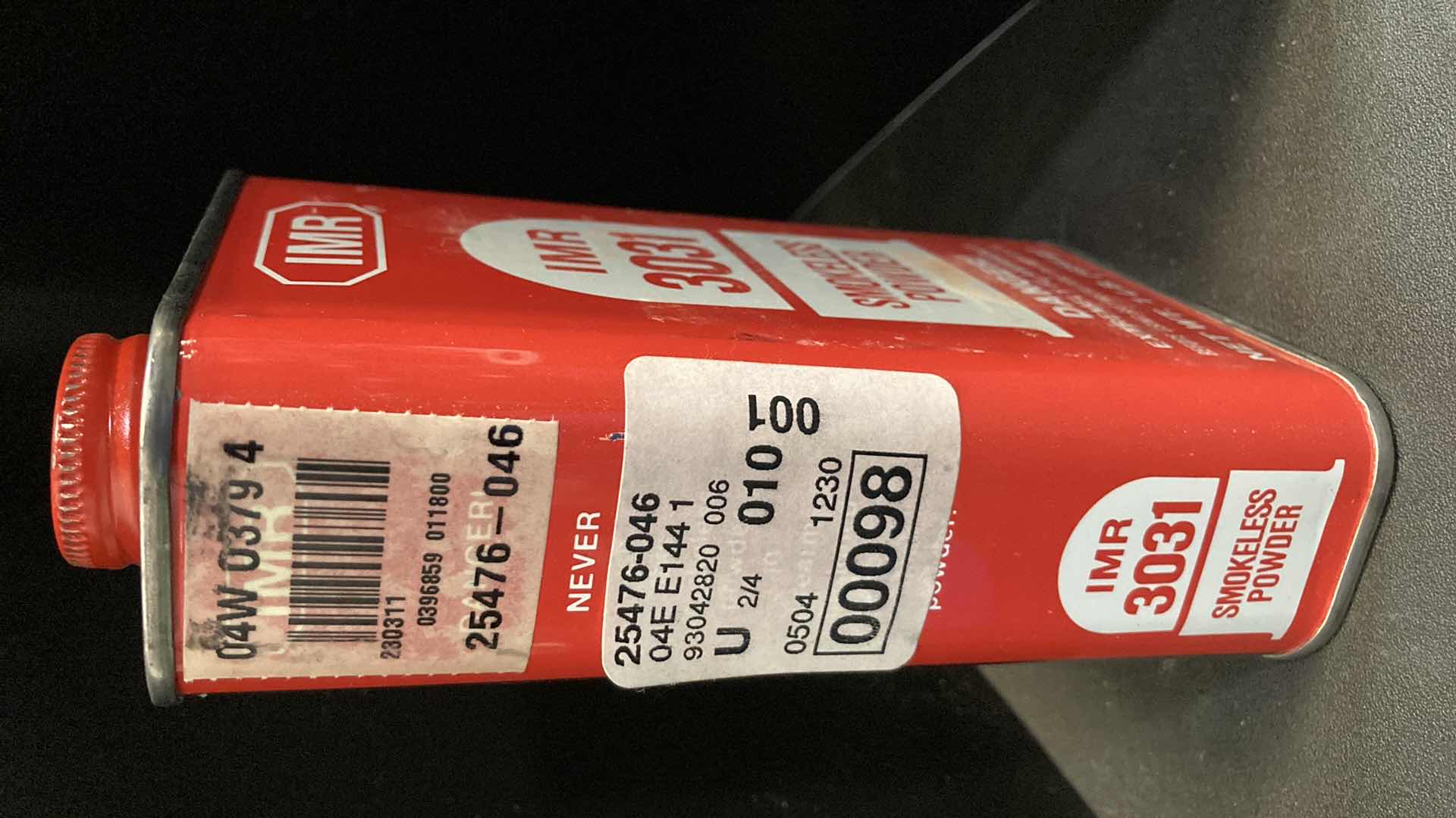 Photo 1 of IMR 3031 SMOKELESS POWER 1LB TIN (FULL)