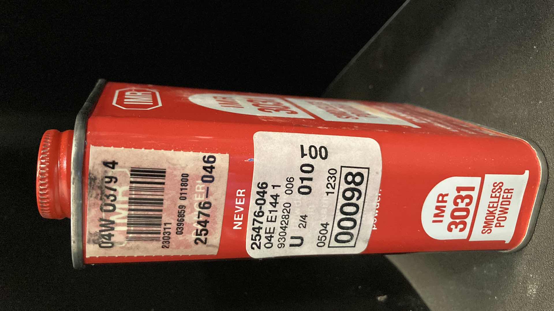 Photo 1 of IMR 3031 SMOKELESS POWER 1LB TIN (FULL)