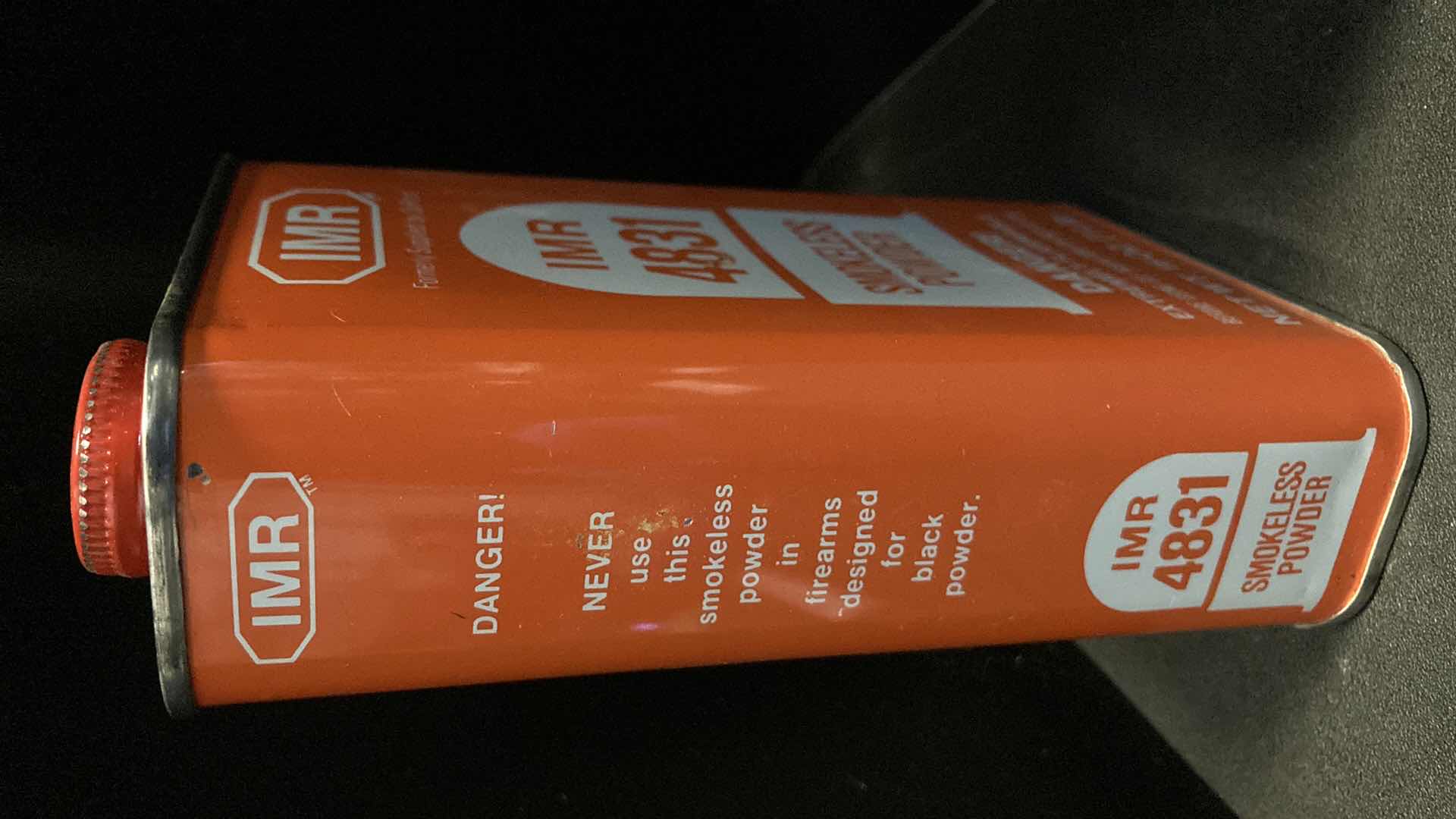 Photo 1 of IMR 4831 SMOKELESS POWER 1LB TIN (FULL)