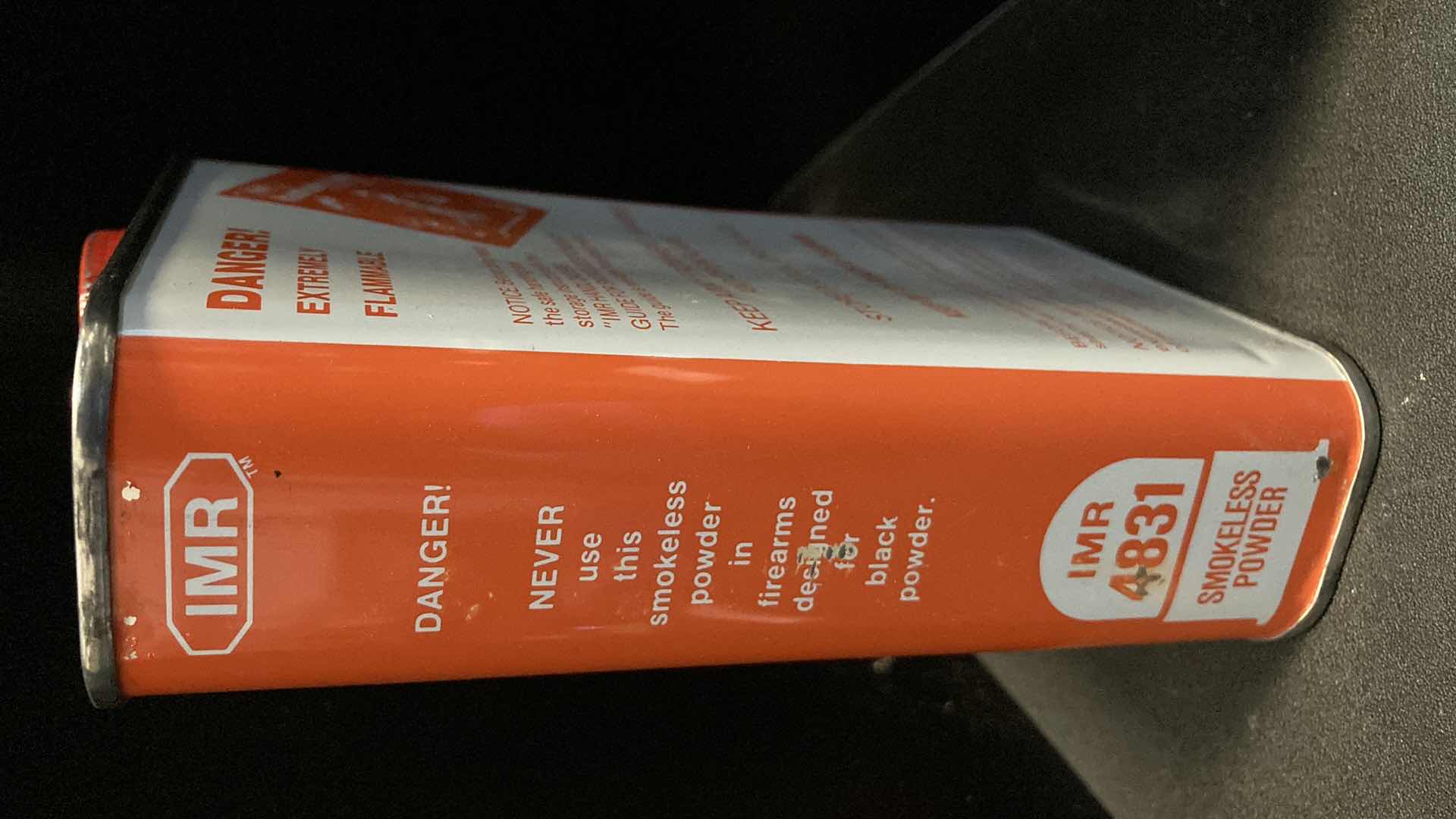 Photo 1 of IMR 4831 SMOKELESS POWER 1LB TIN (FULL)