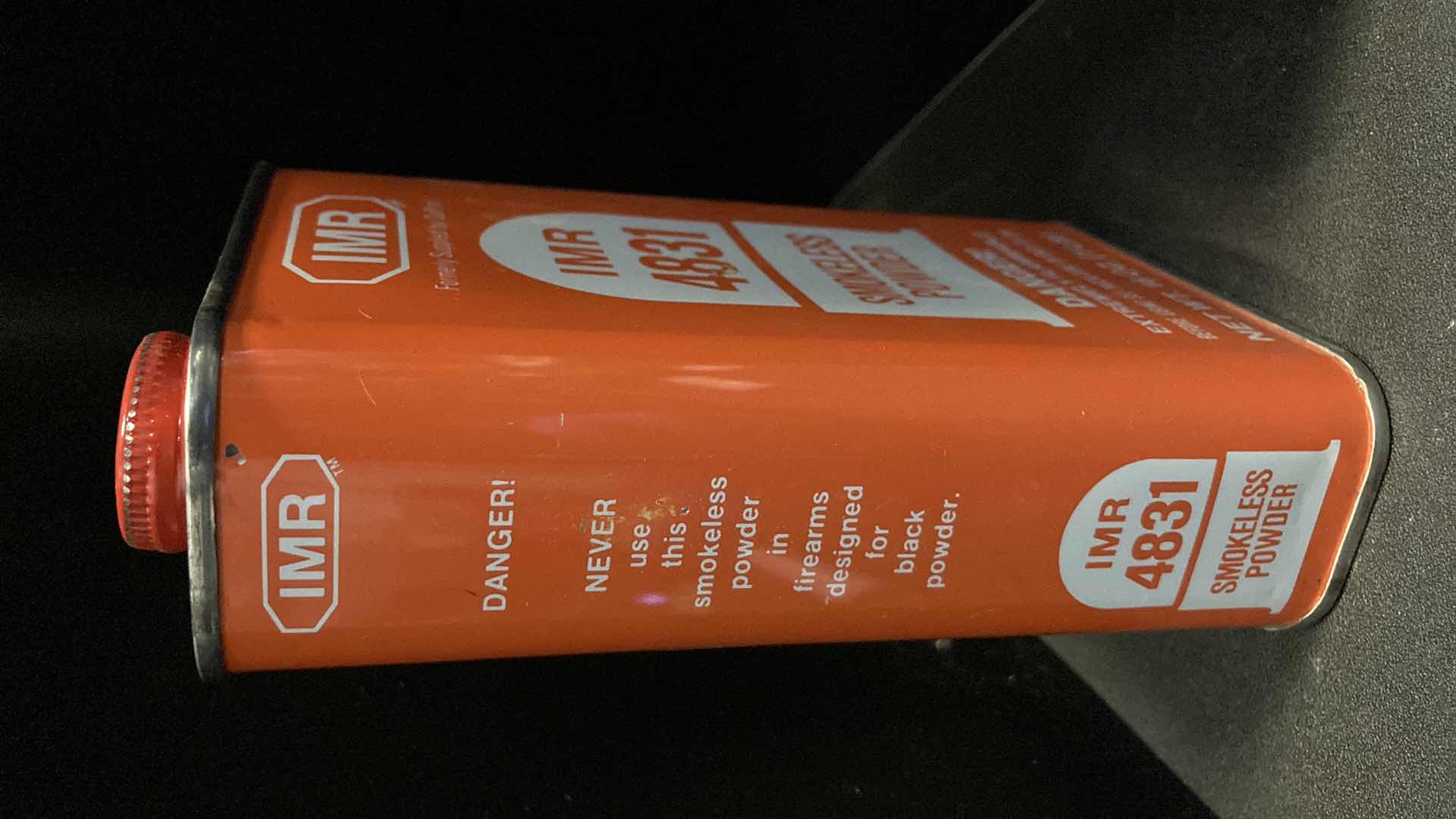 Photo 2 of IMR 4831 SMOKELESS POWER 1LB TIN (FULL)