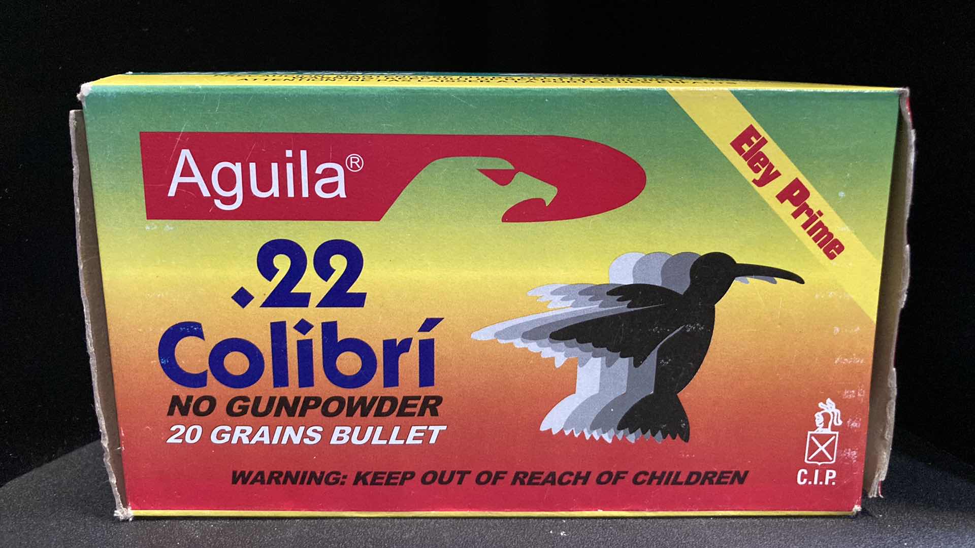 Photo 1 of NEW AGUILA 22CAL NO GUNPOWDER 20 GRAIN AMMO (500)
