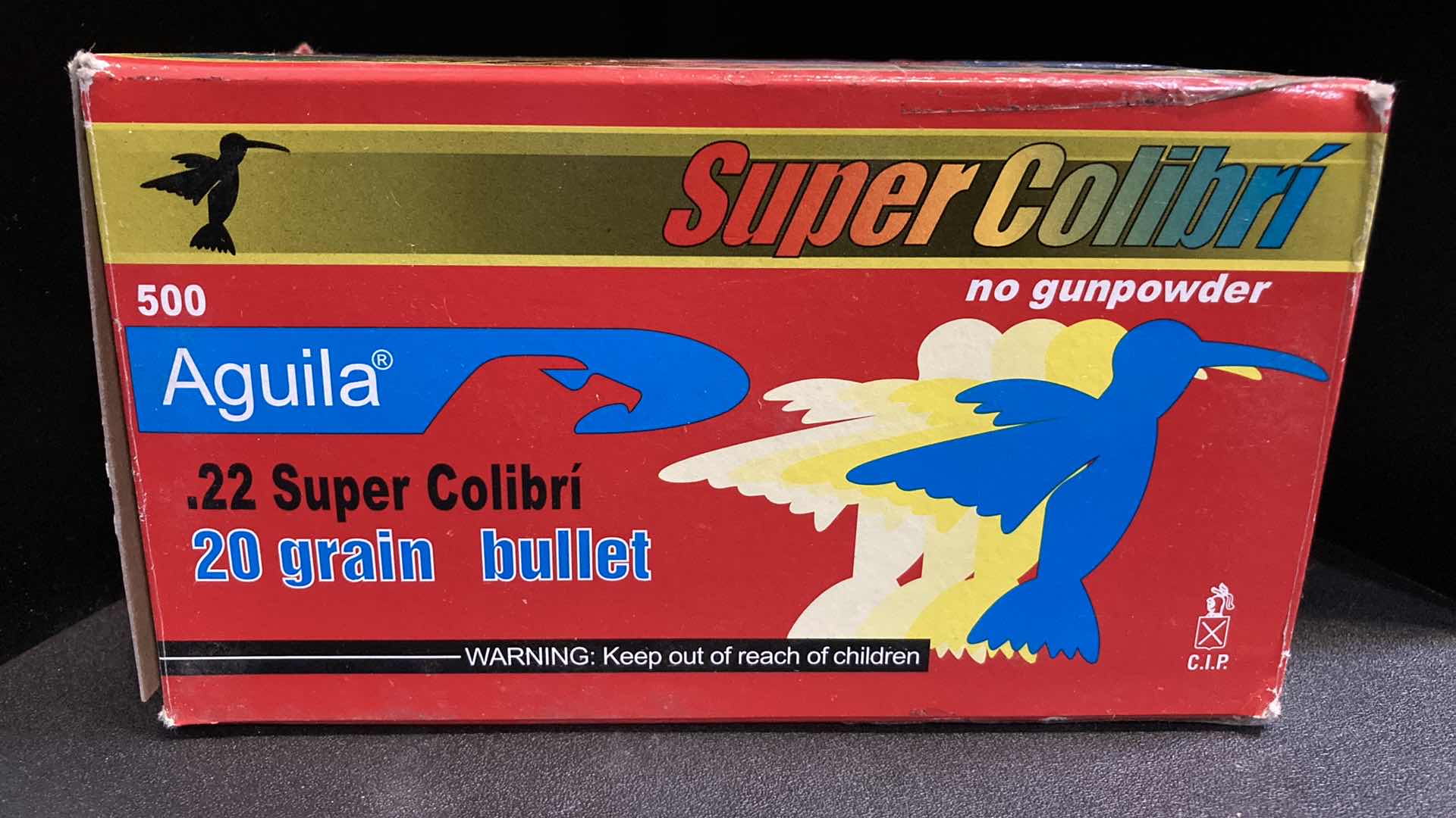 Photo 1 of NEW AGUILA 22 SUPER CAL NO GUNPOWDER 20 GRAIN AMMO (400)