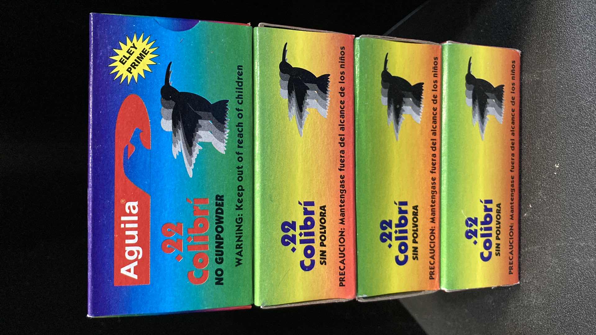 Photo 1 of NEW AGUILA 22CAL NO GUNPOWDER 20 GRAIN AMMO (200)