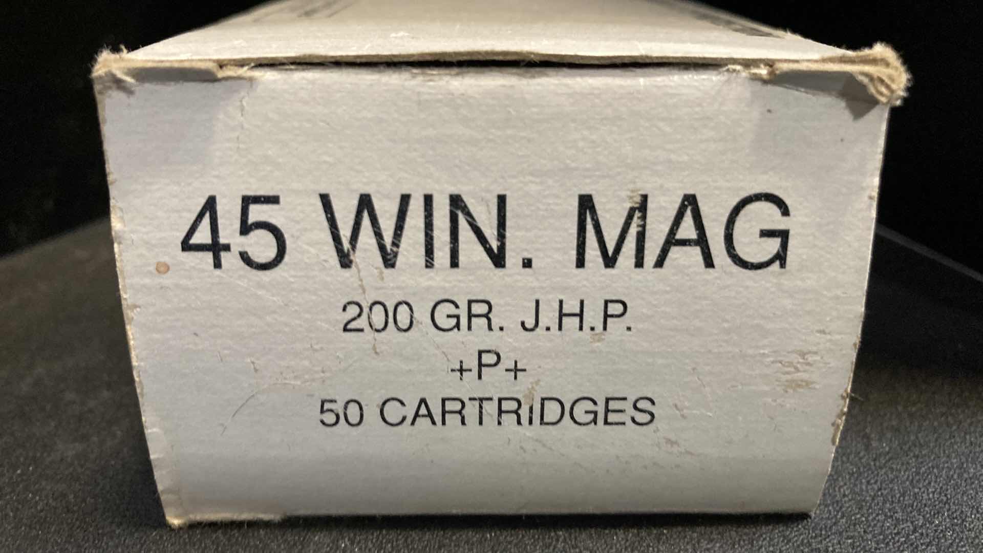 Photo 1 of 45 WIN MAG 200 GRAIN PLUS P PLUS AMMO (50)
