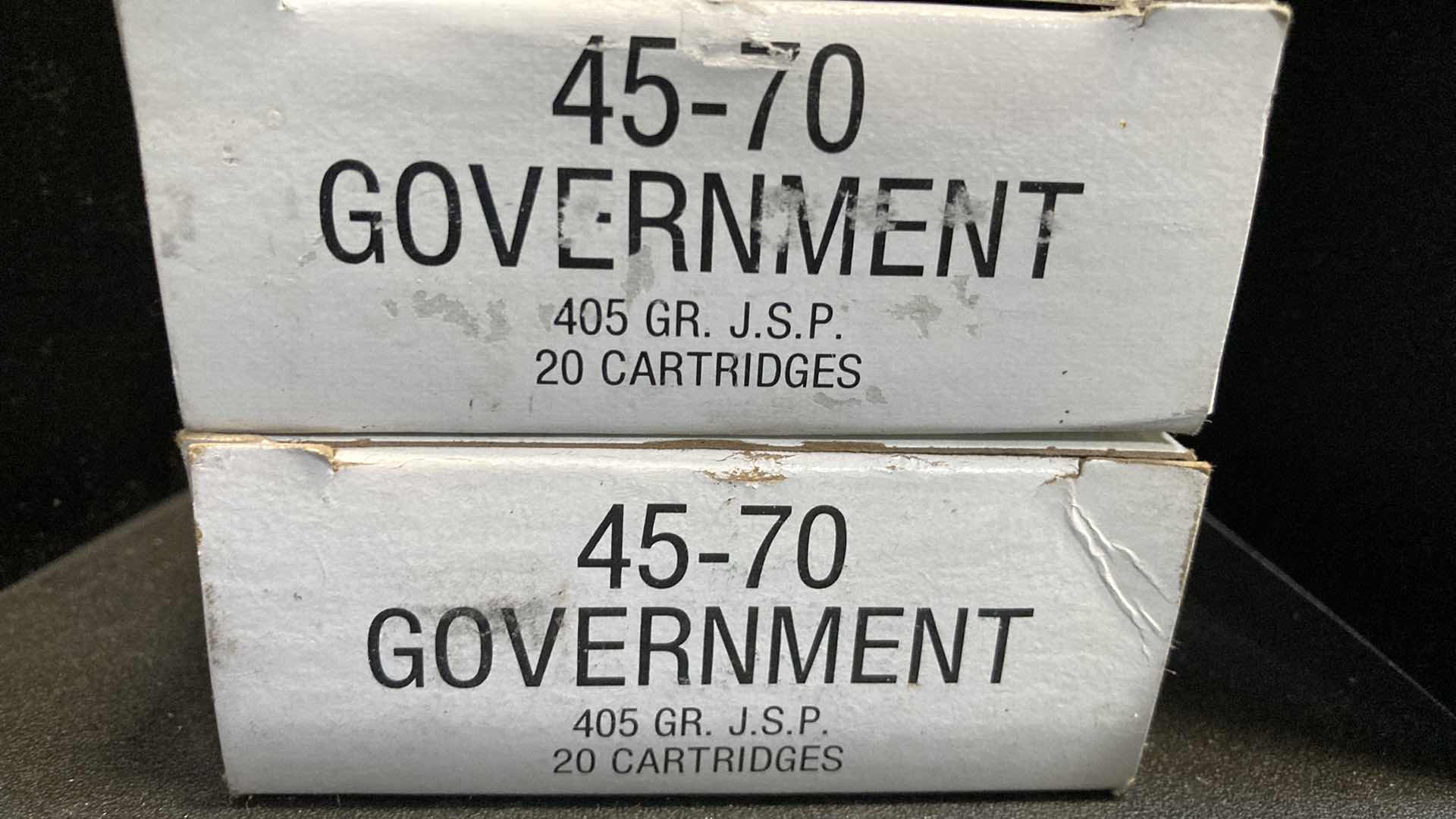 Photo 3 of 45-70 GOVERNMENT 405 GRAIN JSP AMMO (30)