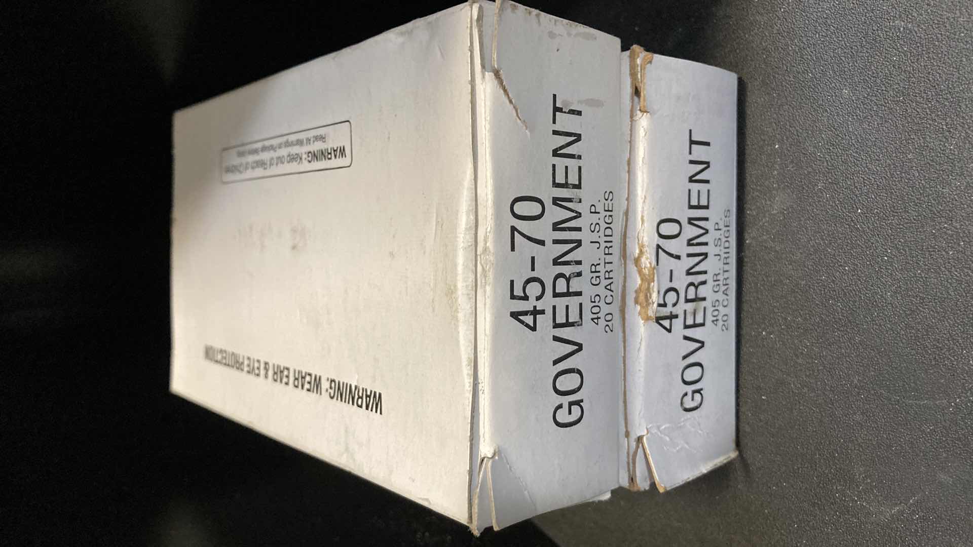 Photo 1 of 45-70 GOVERNMENT 405 GRAIN JSP AMMO (30)