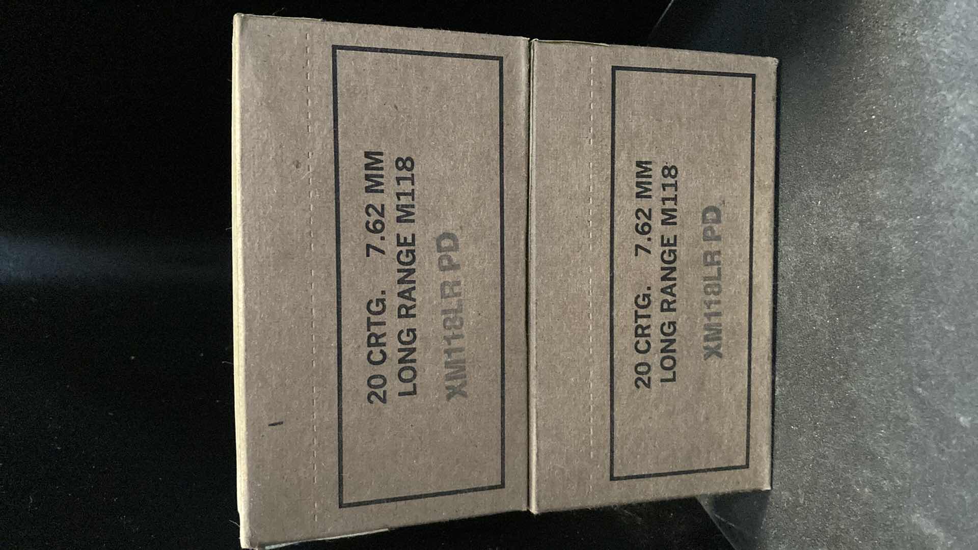 Photo 1 of 7.62MM LONG RANGE M118 XM118LR PD AMMO (40)