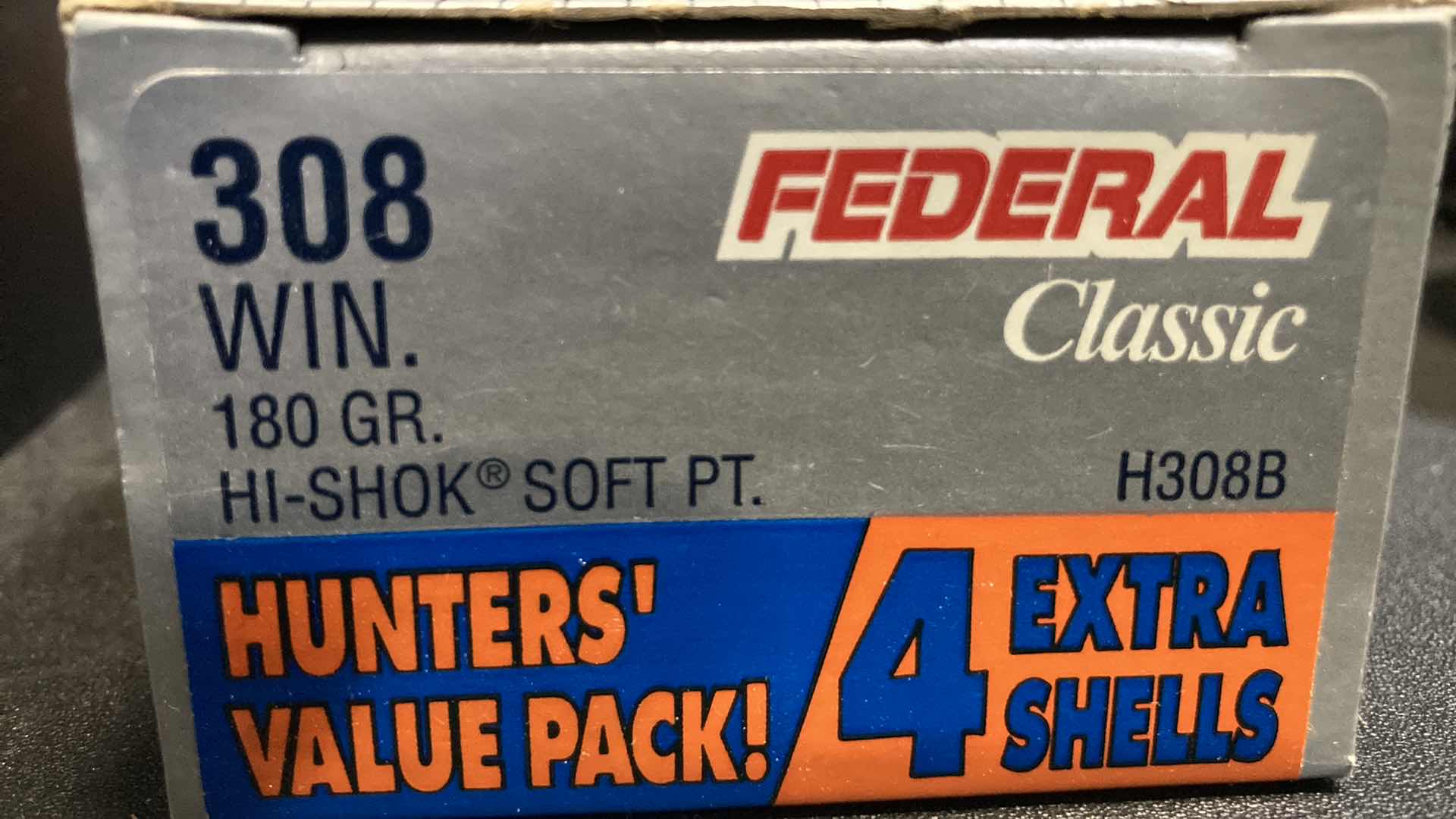 Photo 1 of FEDERAL 308 WIN HI-SHOK SOFT POINT AMMO (24)