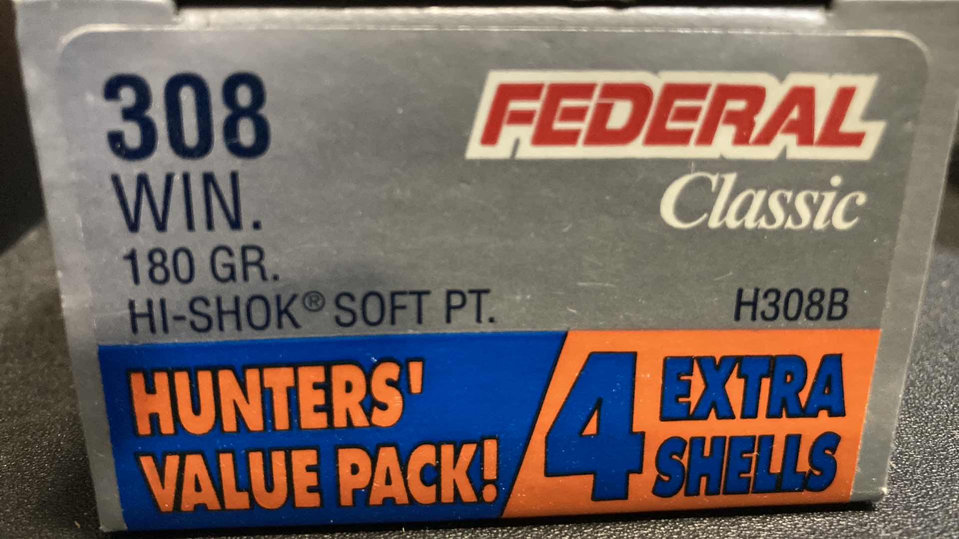 Photo 1 of FEDERAL 308 WIN HI-SHOK SOFT POINT AMMO (24)