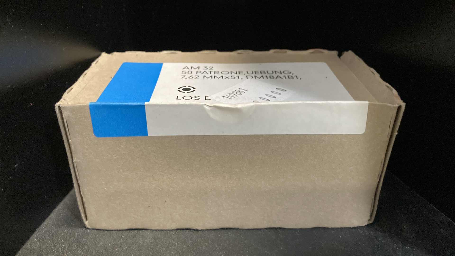 Photo 1 of AM 32 PATRONE,UEBUNG, 7.62MMx51, DM18A1B1 BLANKS (50)