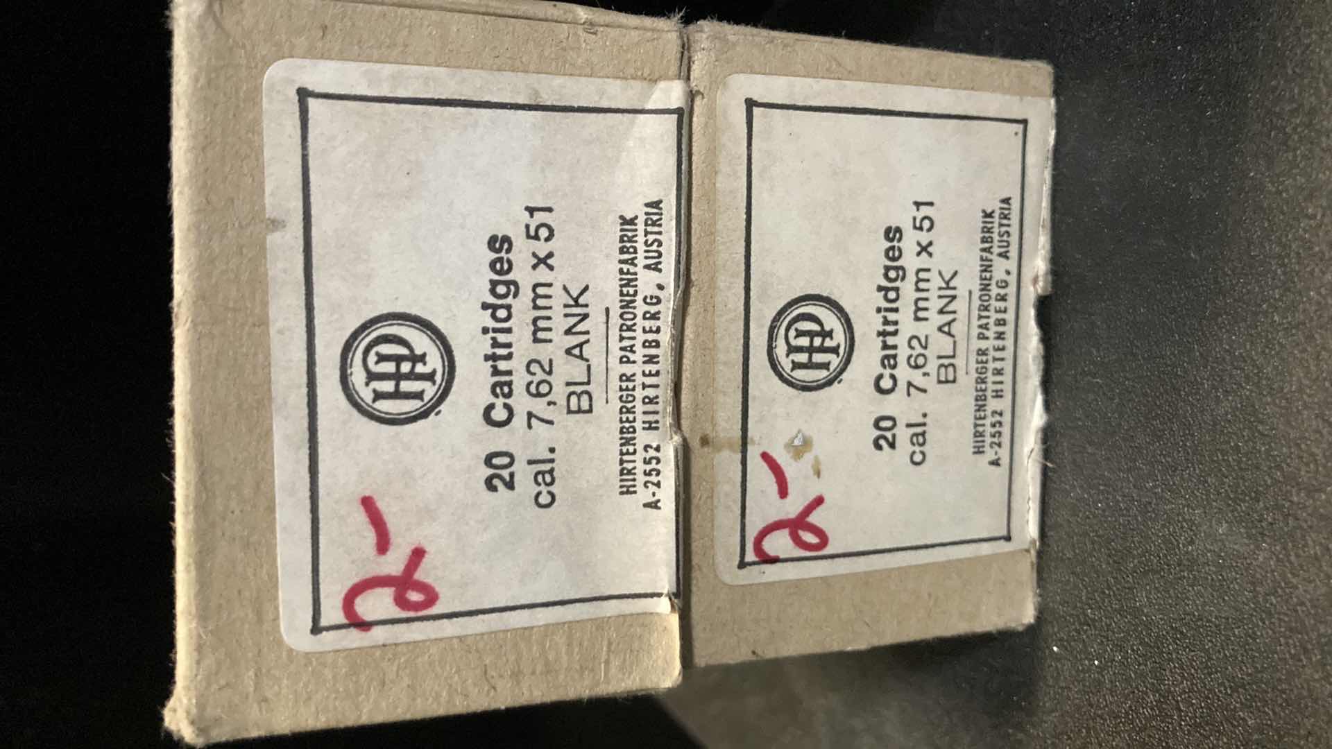 Photo 1 of HP 7.62MM X 51 BLANKS (60)