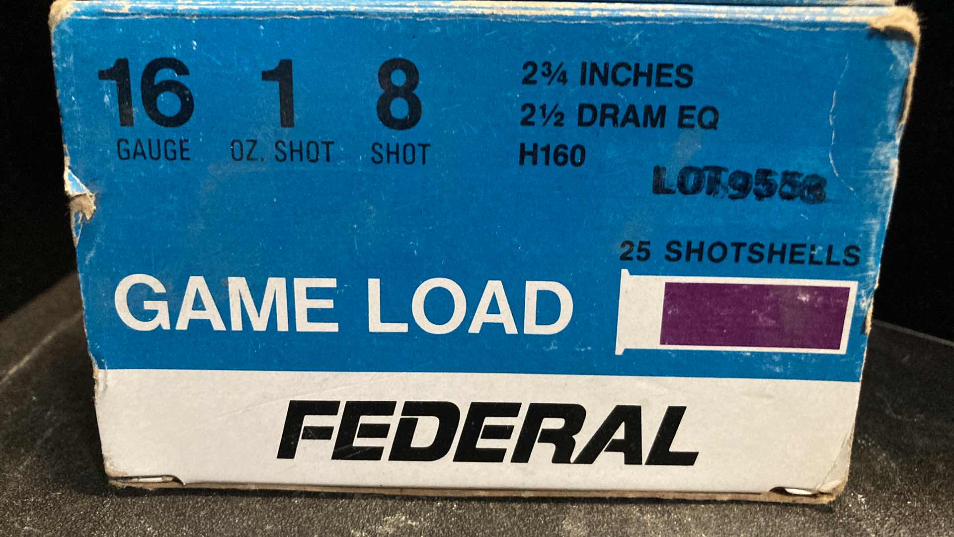 Photo 1 of FEDERAL 16 GAUGE GAME LOAD AMMO (36)