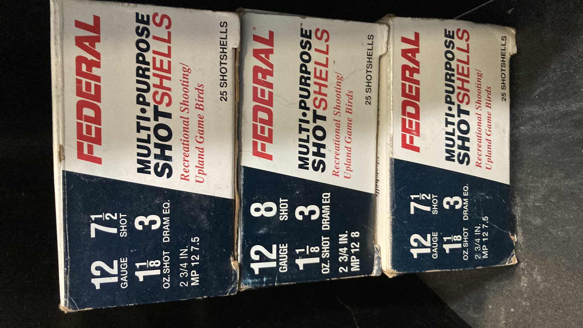 Photo 1 of FEDERAL 12 GAUGE GAME LOAD AMMO (65)