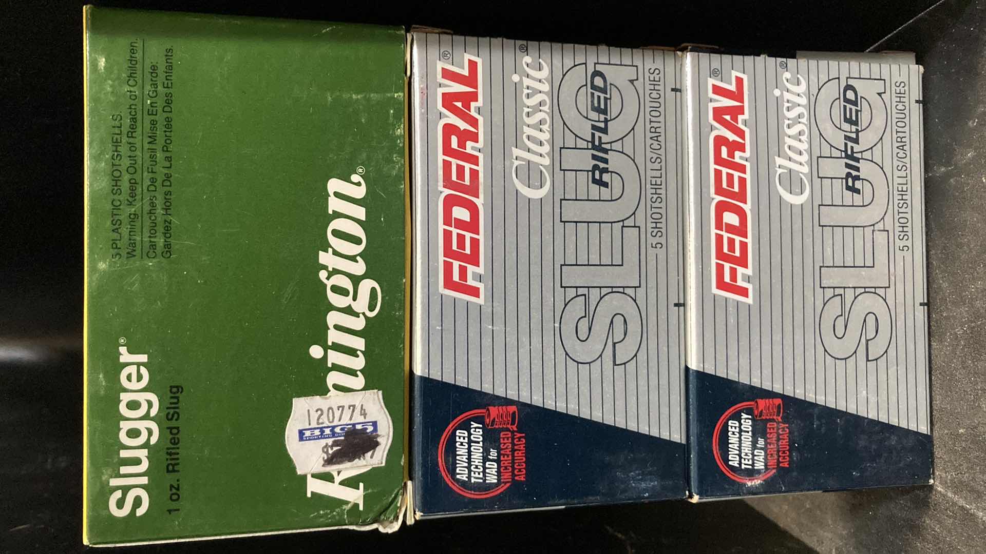 Photo 1 of 12 GAUGE SLUGS AMMO (15)