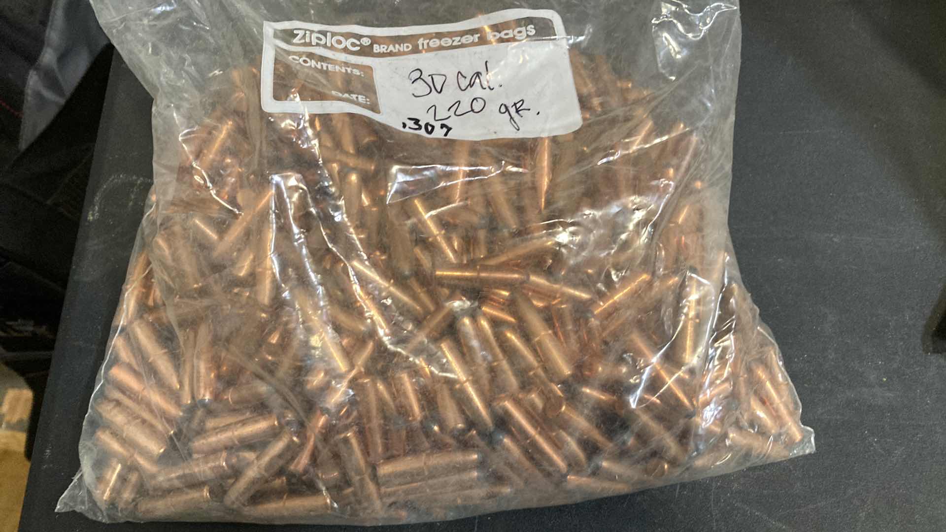 Photo 1 of 30 CAL .307 220GR BULLETS (300 PLUS)