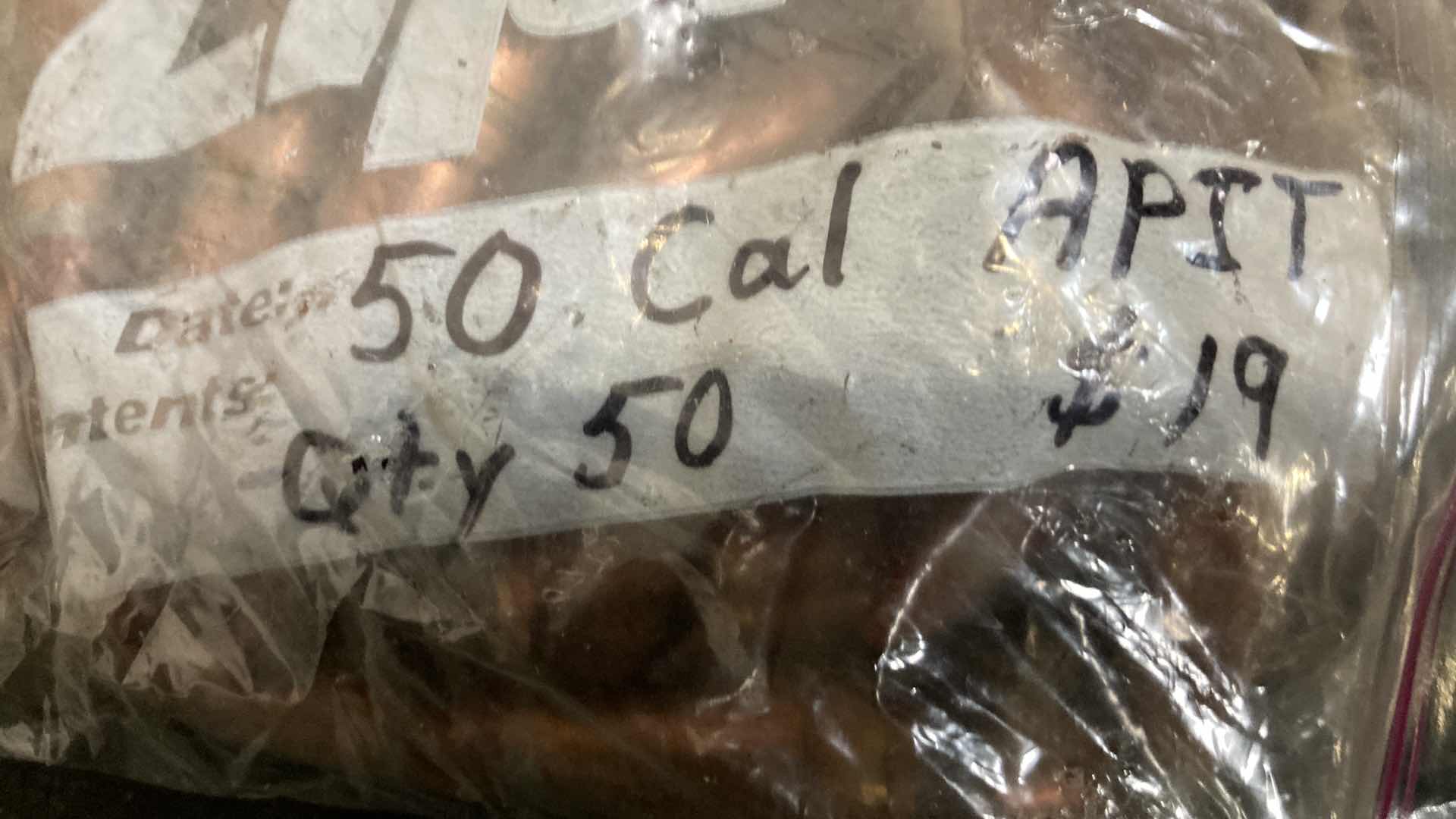 Photo 2 of 50 CAL AP BULLETS (APPROX 50)