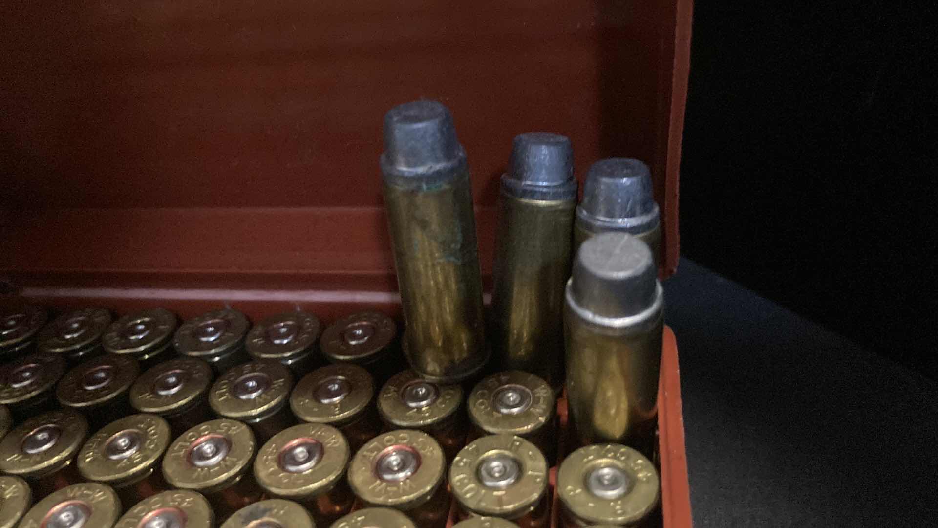 Photo 1 of 45 COLT BRASS CASINGS (98)