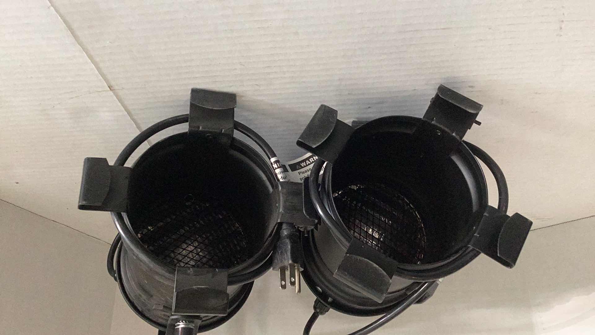 Photo 1 of TWO AMERICAN D.J. LIGHTS