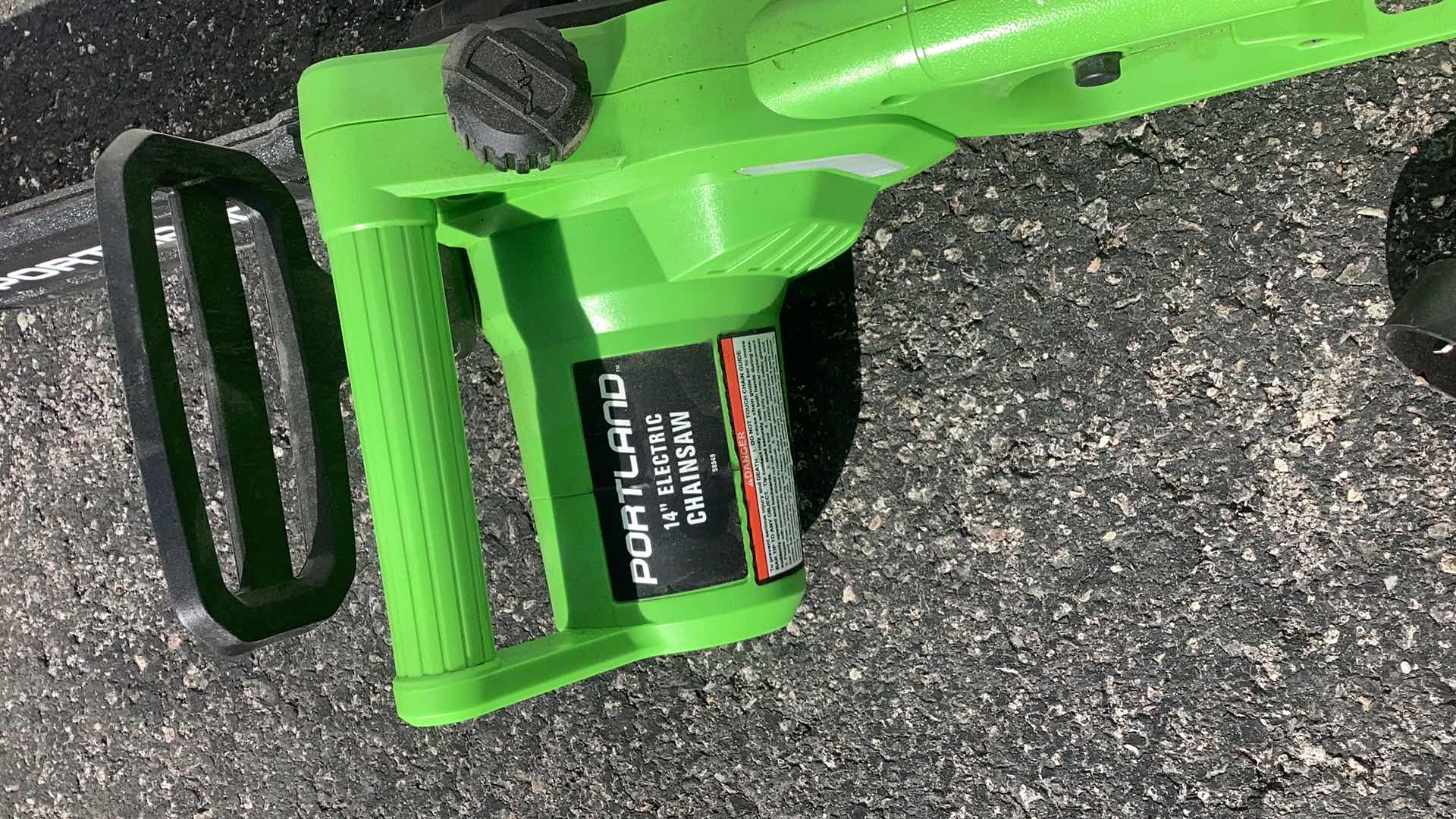 Photo 1 of PORTLAND ELECTRIC CHAN SAW 14” BLADE