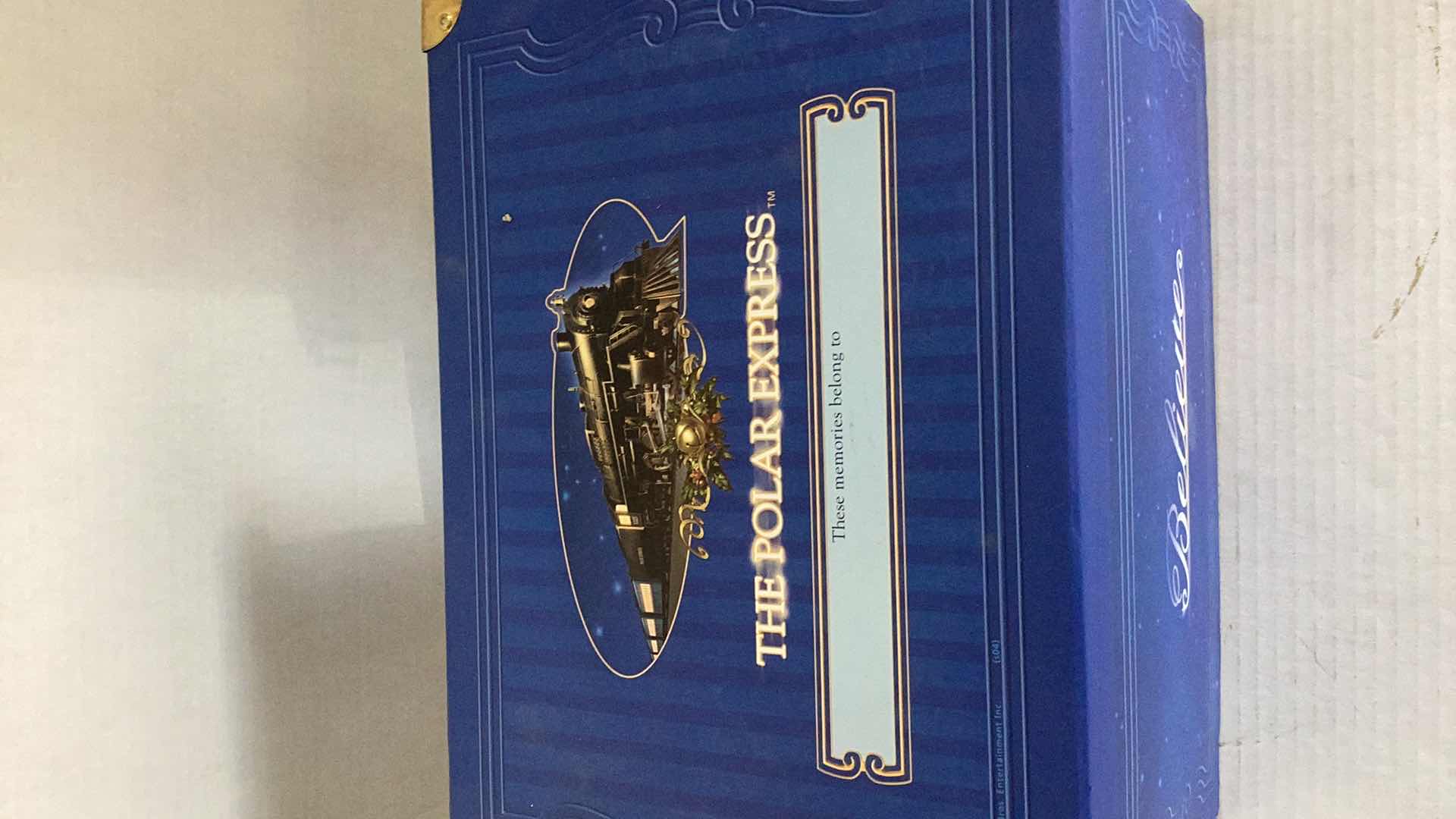 Photo 1 of POLAR EXPRESS MEMORY BOX 15” X 11” H 9”