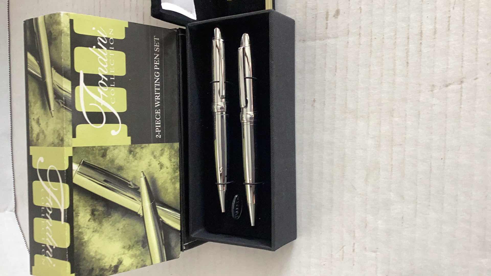 Photo 1 of FONDINI PEN SET, AND SMALL FLASHLIGHT