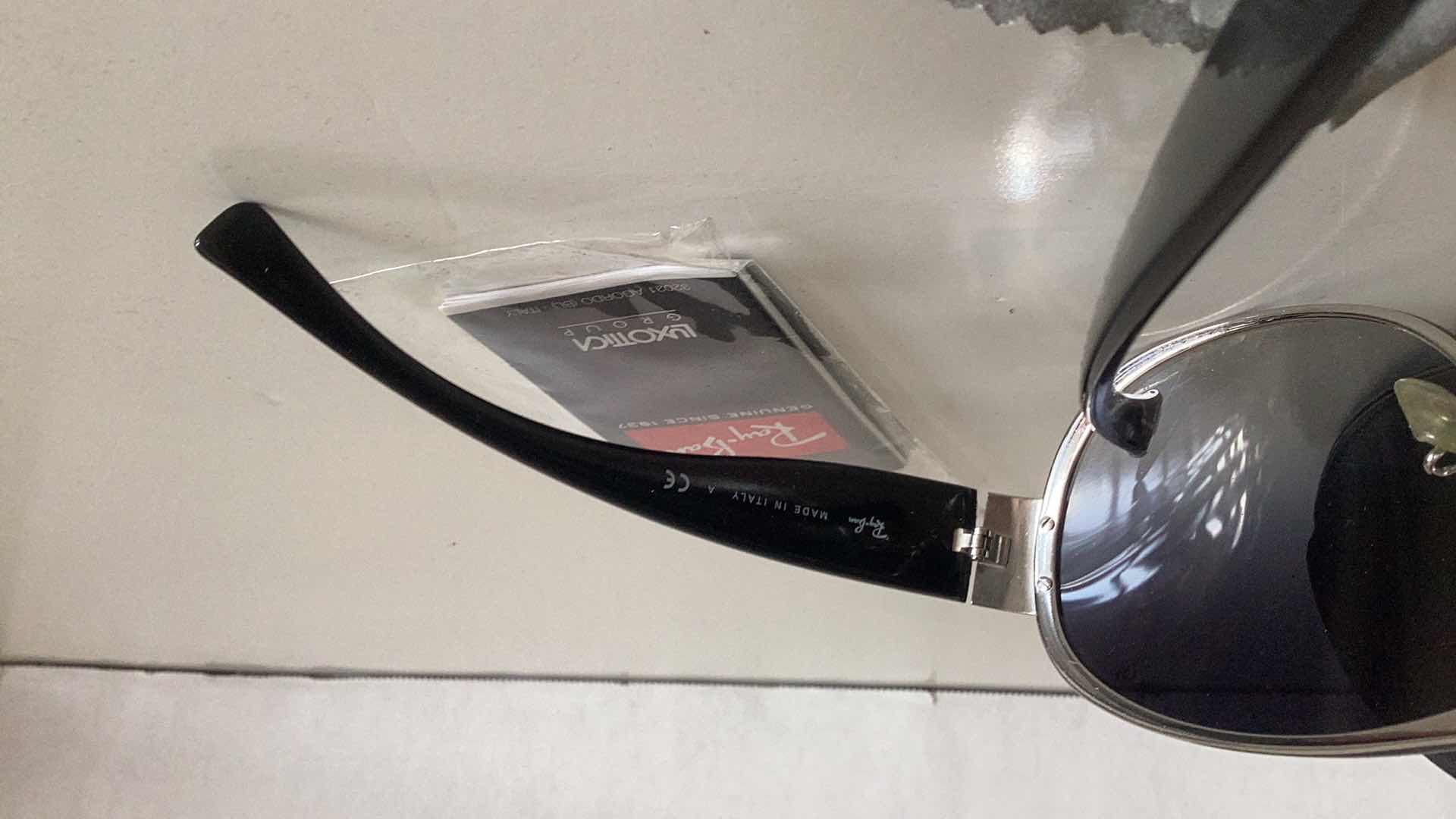 Photo 1 of RAY-BAN MENS WRAPAROUND SUNGLASSES WITH CASE