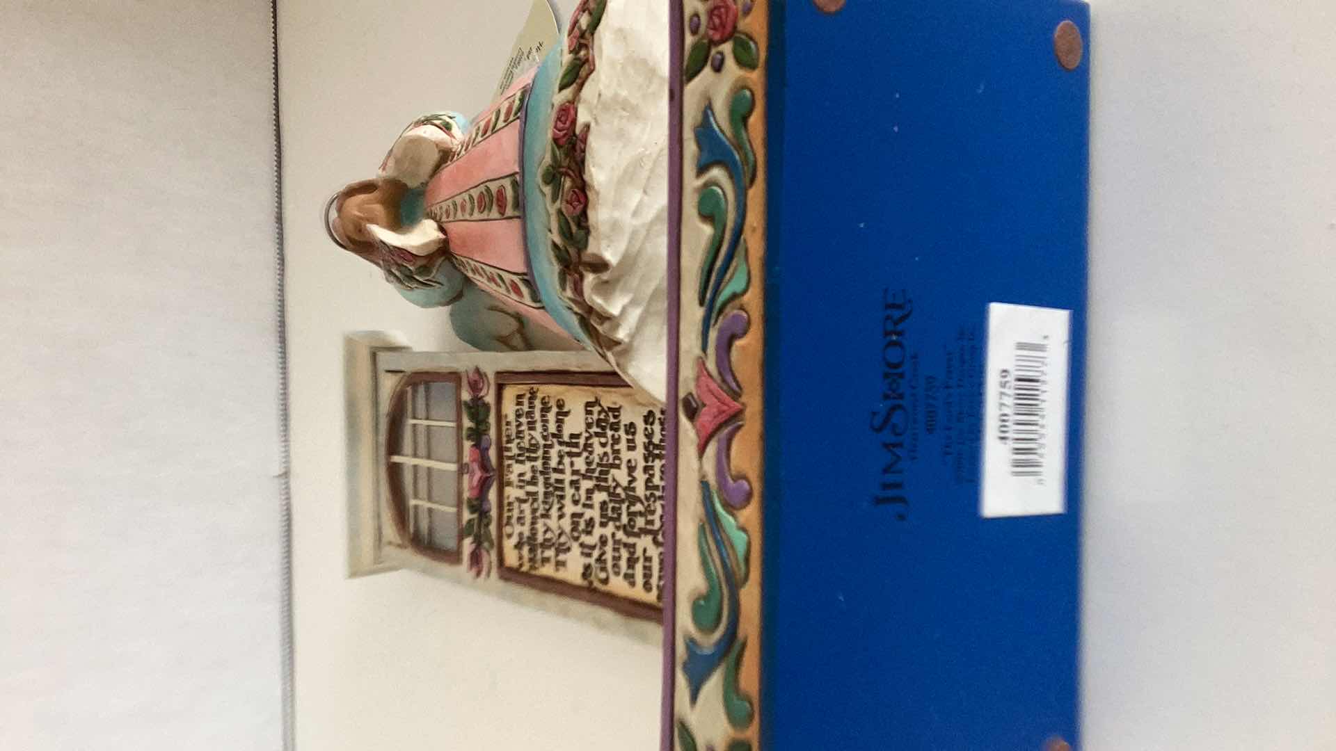 Photo 1 of JIM SHORE “THE LORDS PRAYER” STATUE 10” TALL