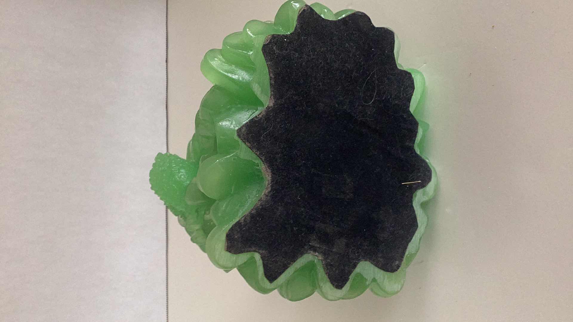 Photo 3 of GREEN JADE COLORED FROG 6” X H 6”