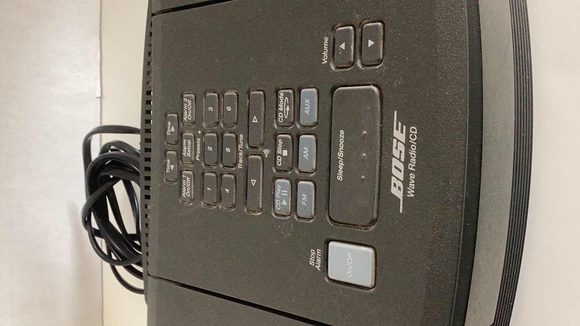 Photo 1 of BOSE WAVE RADIO CD WITH ROCNATION HEADPHONES