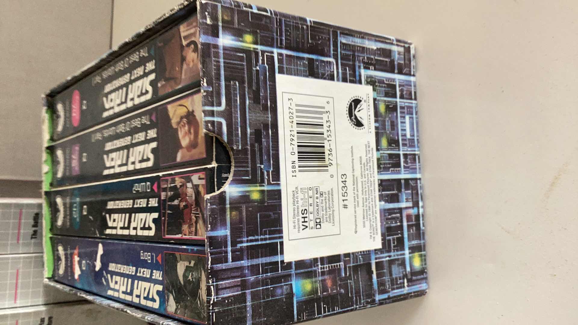 Photo 1 of STAR TREK THE NEXT GENERATION VHS TAPE SET