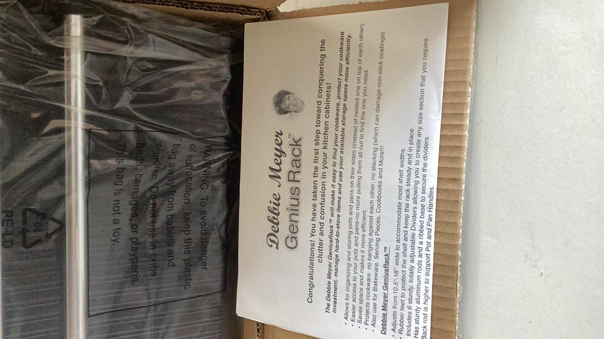 Photo 1 of DEBBIE MEYER SET OF TWO GENIUS RACKS