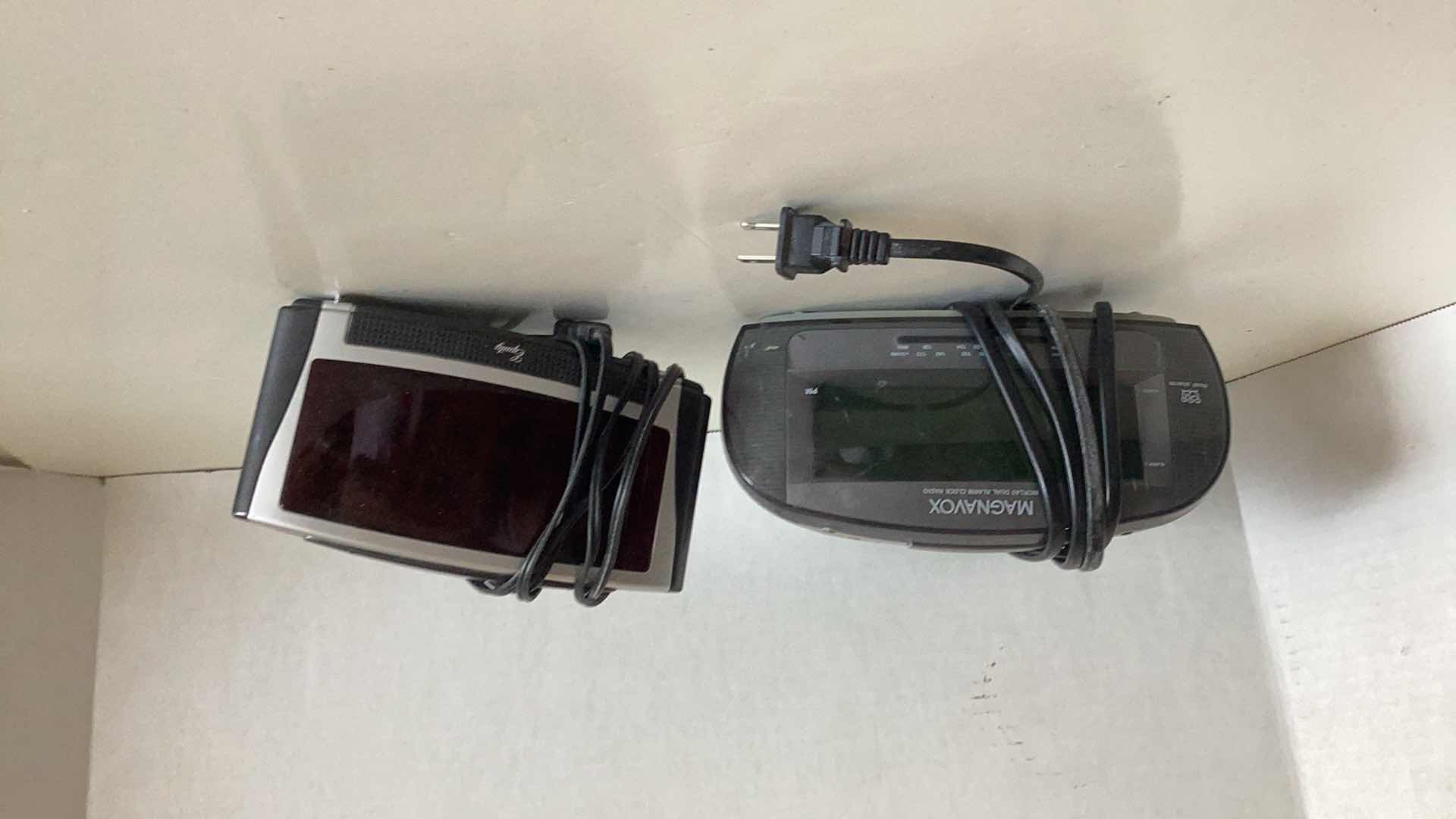 Photo 1 of TWO LED ALARM CLOCKS