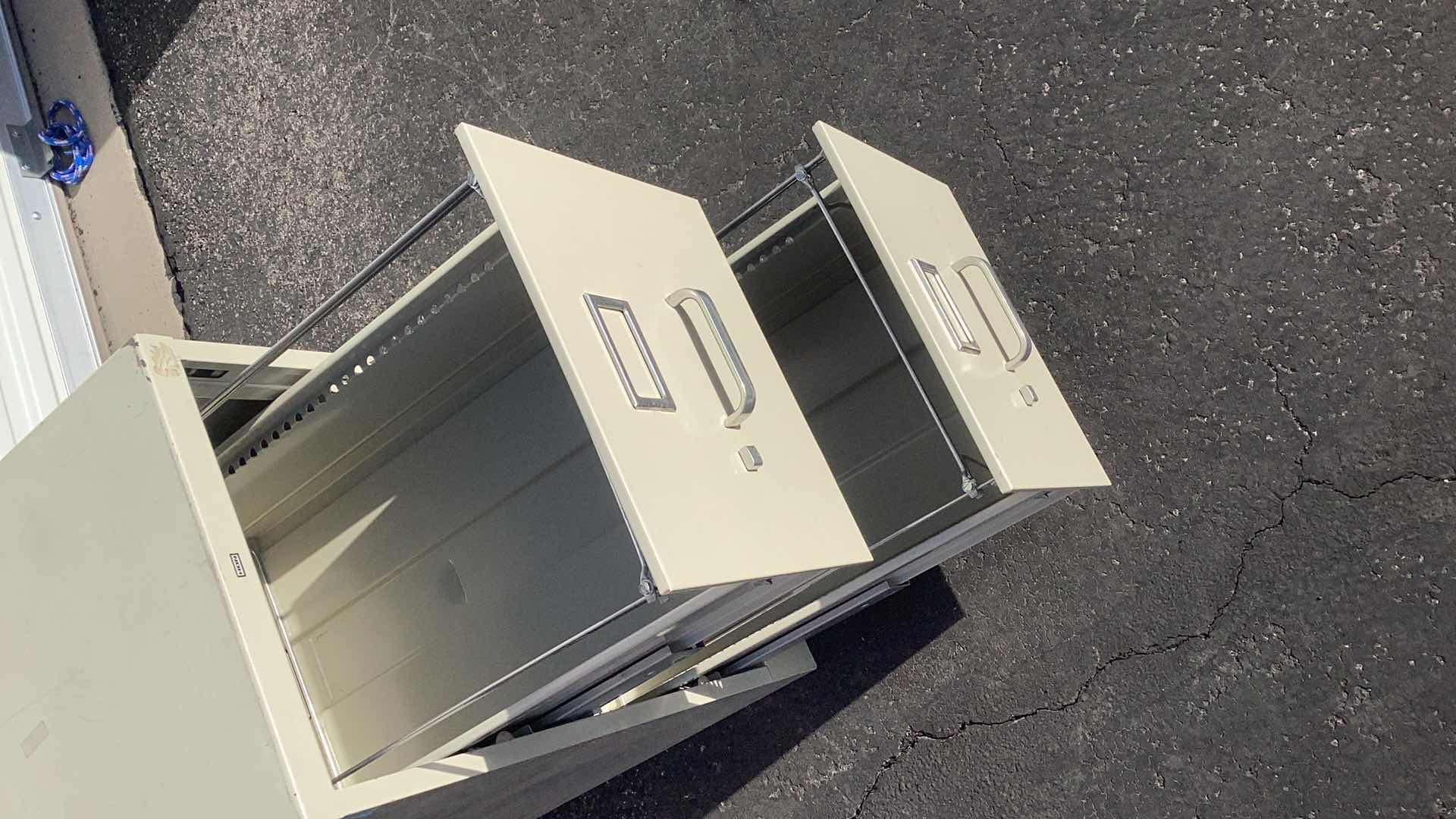 Photo 1 of TWO DRAWER METAL FILING CABINET