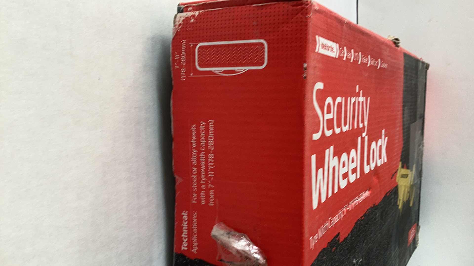Photo 1 of SECURITY WHEEL LOCK